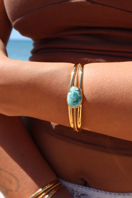 Turquoise Tidal Cuff