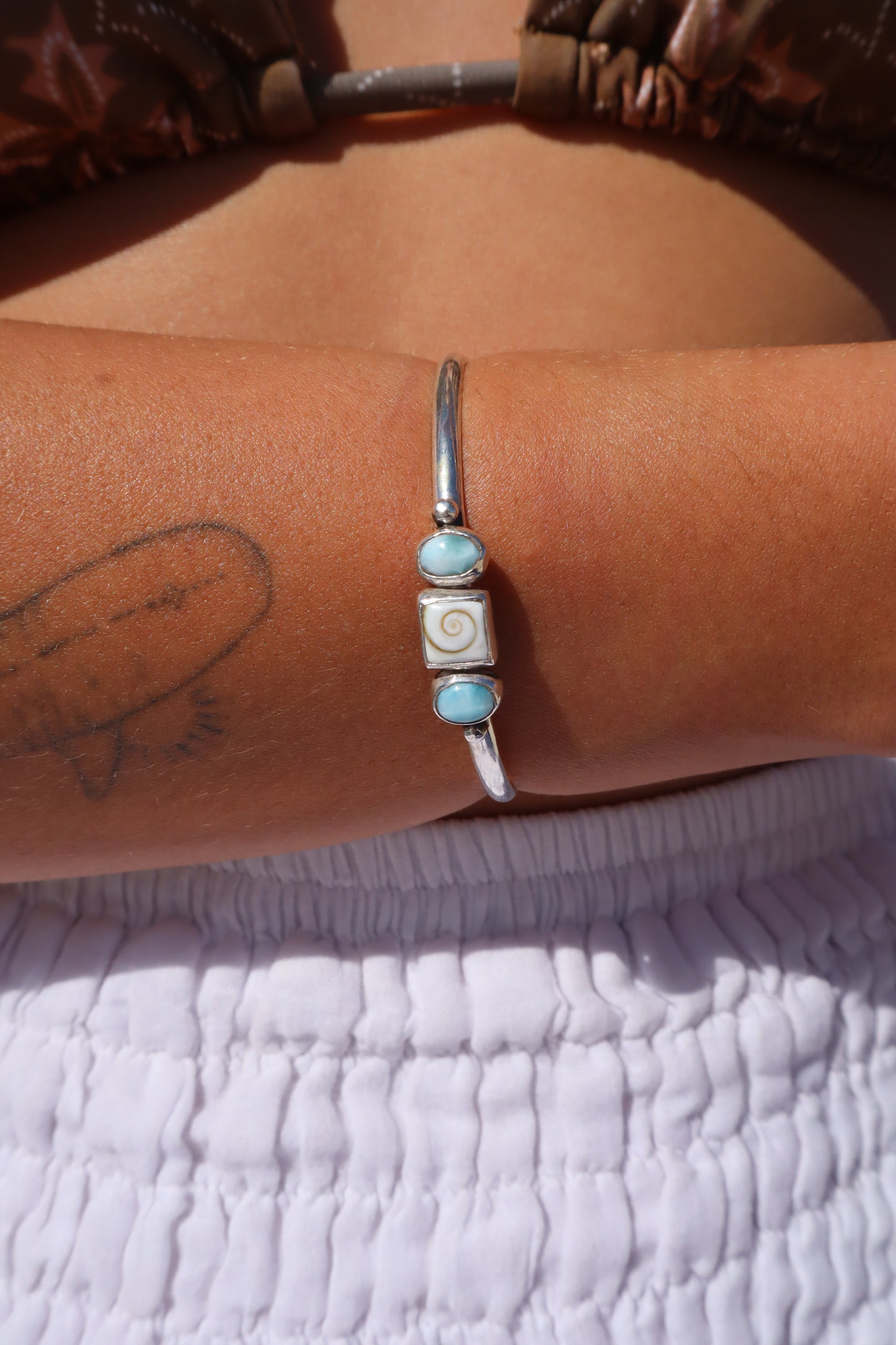 Larimar Reef Cuff