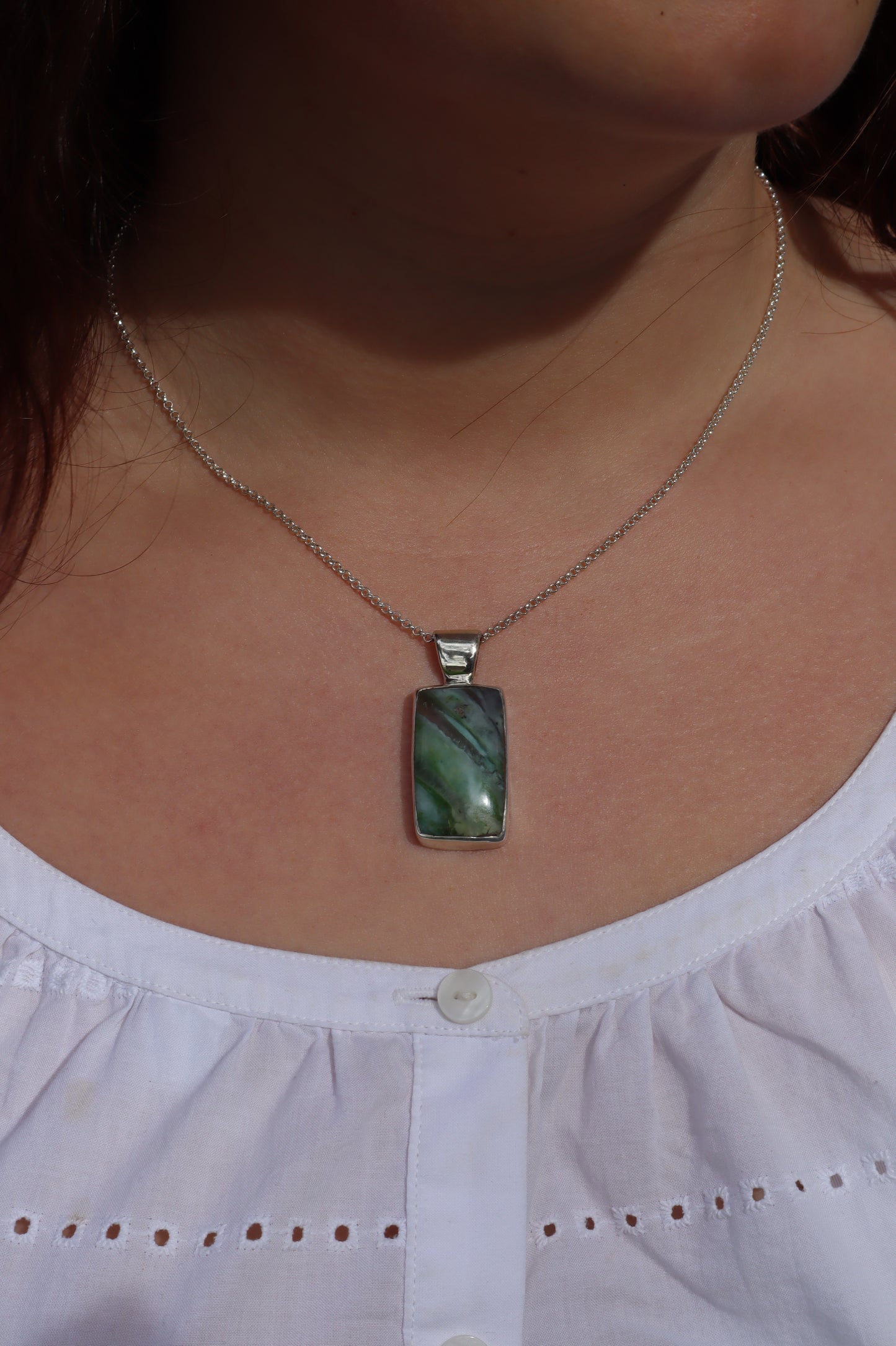 Peruvian Opal Pendant