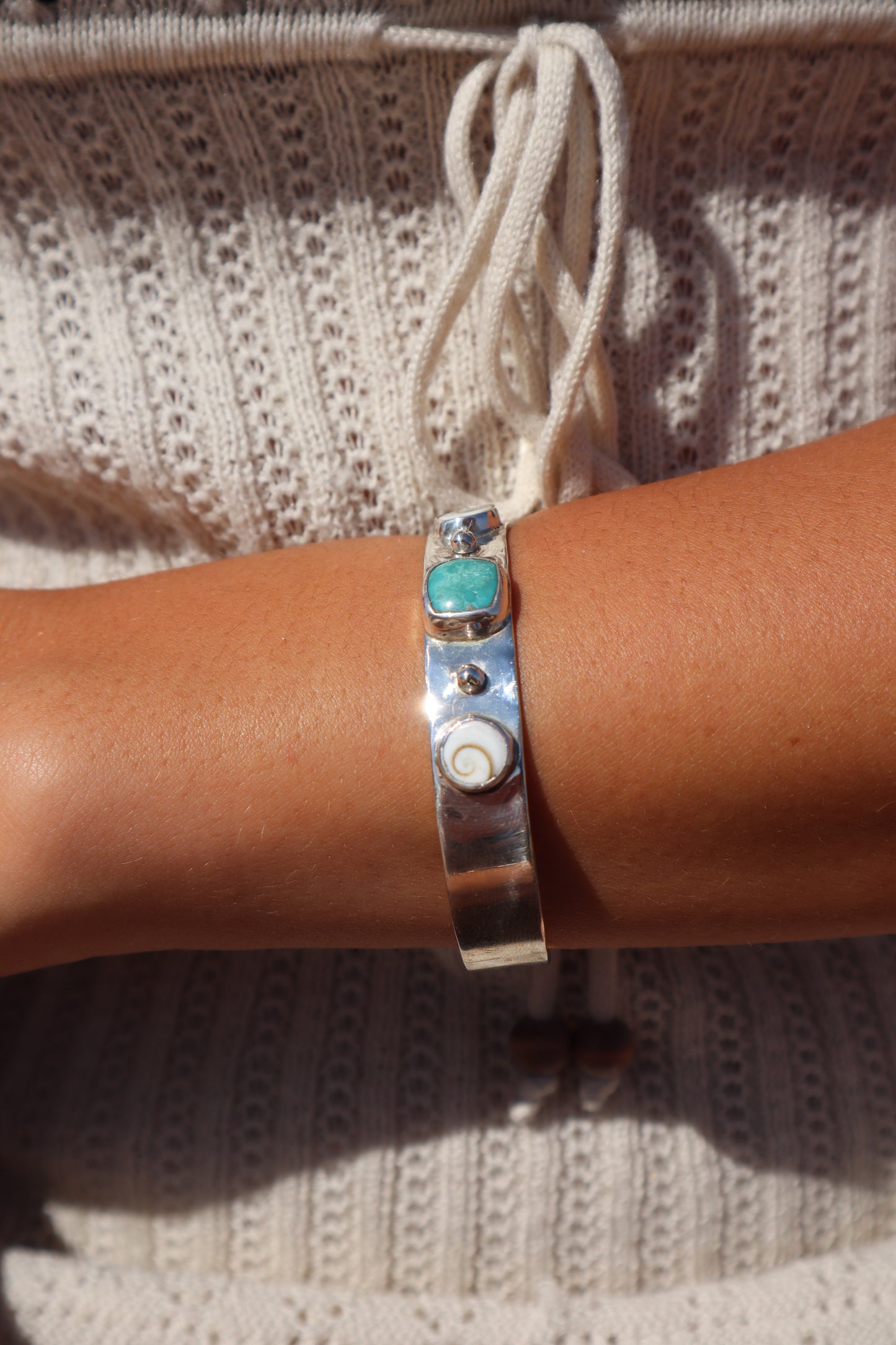 Operculum x Turquoise Marella Cuff