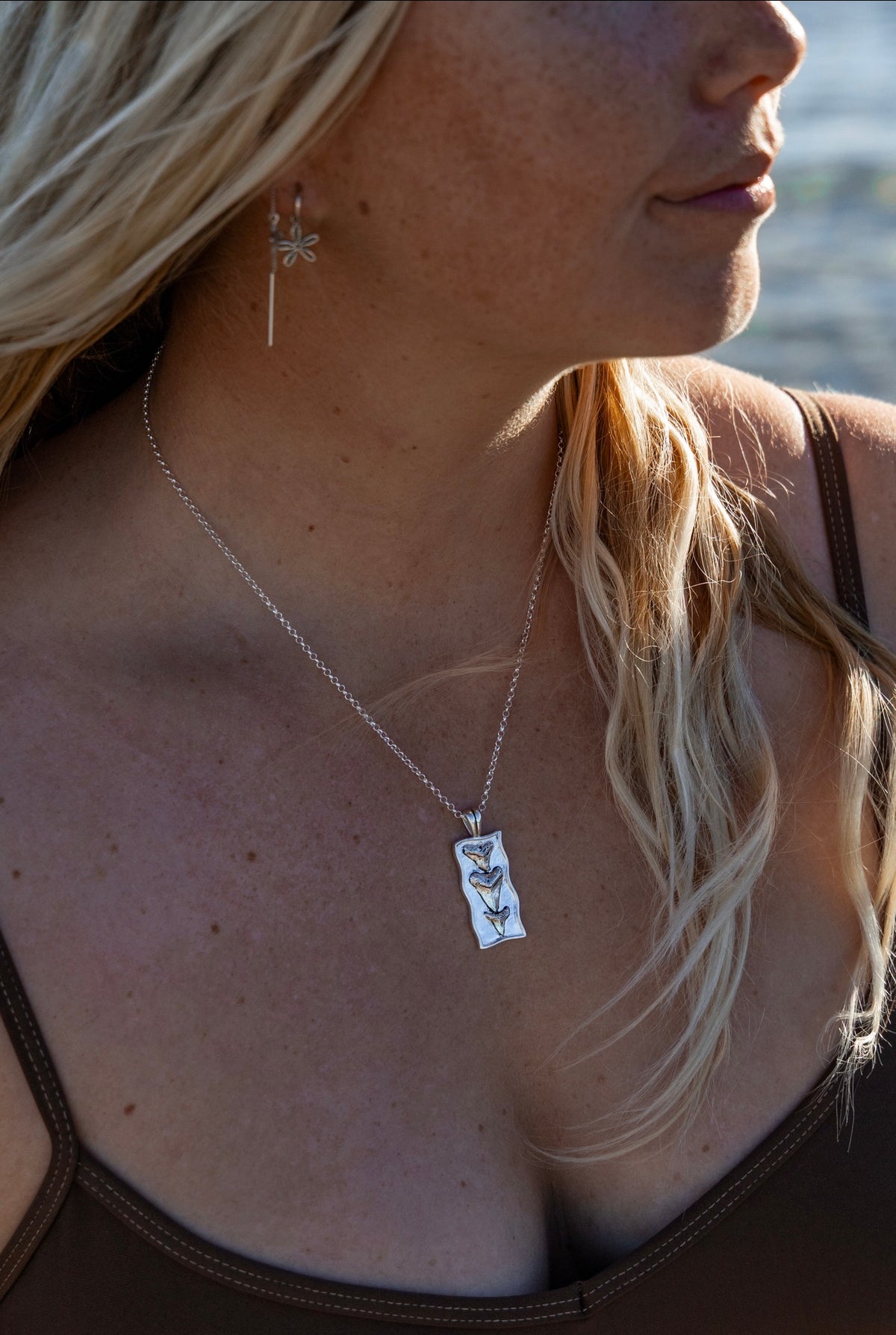 Shark Stack Pendant