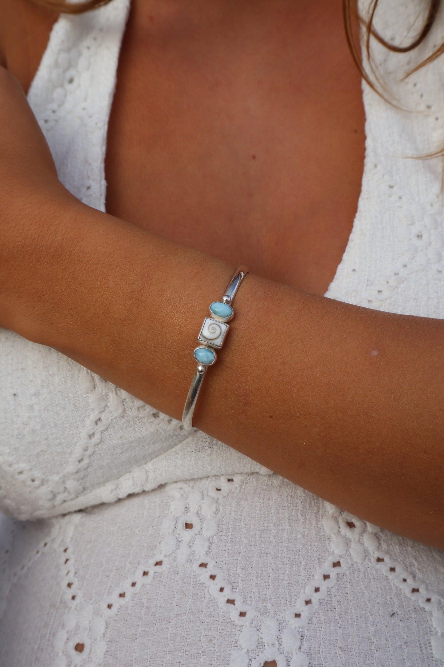 Larimar Reef Cuff