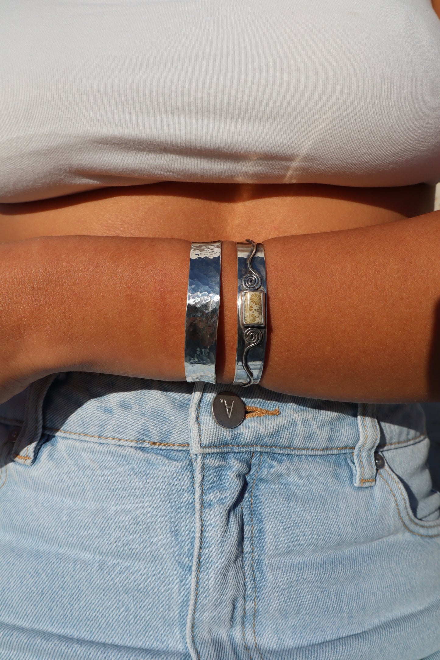 Silver Stacker Cuff