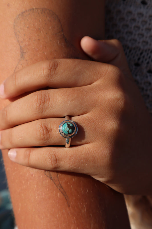 Dainty Turquoise Ring SIZE N 1/2 - 7
