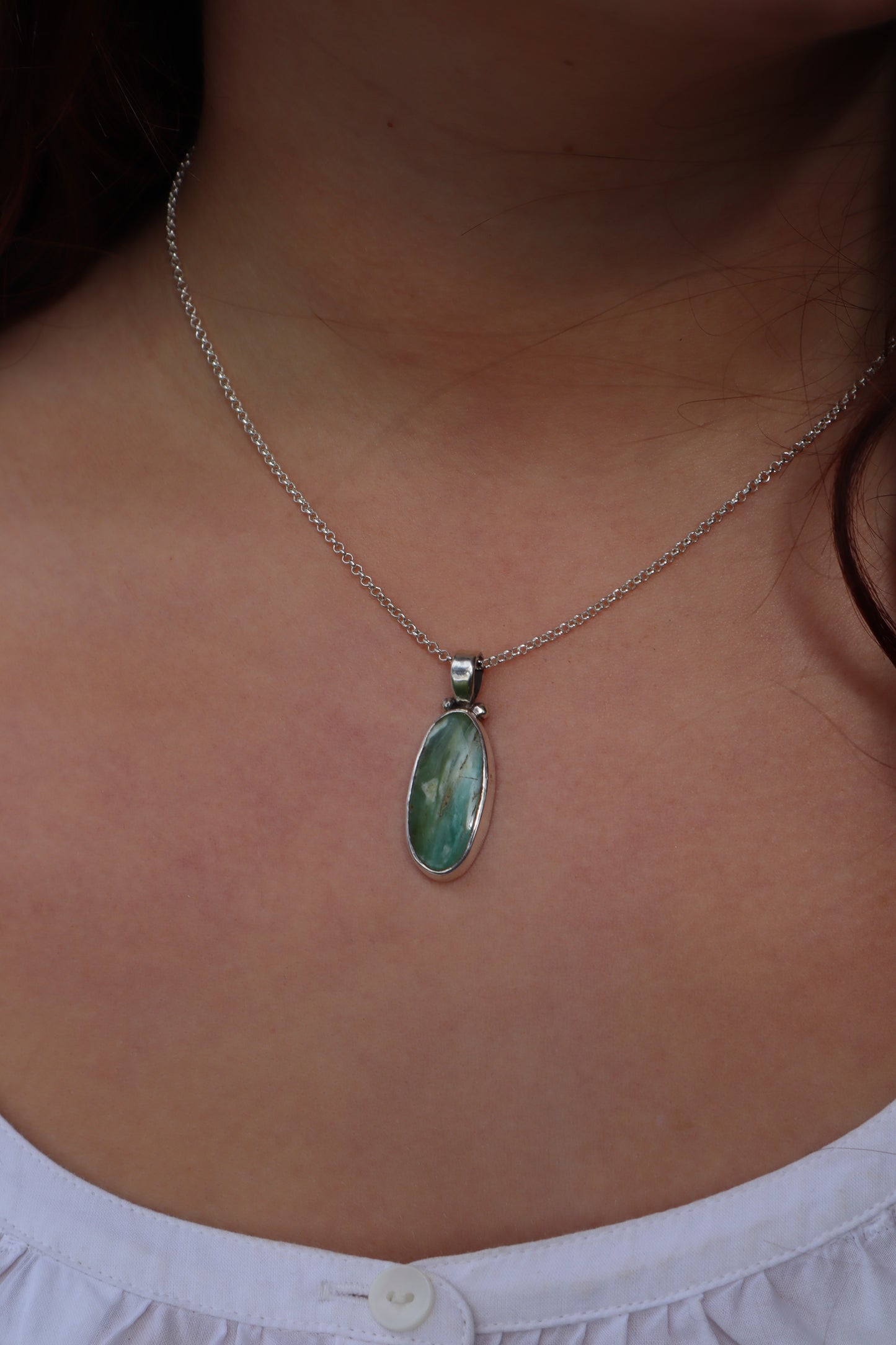 Peruvian Opal Pendant