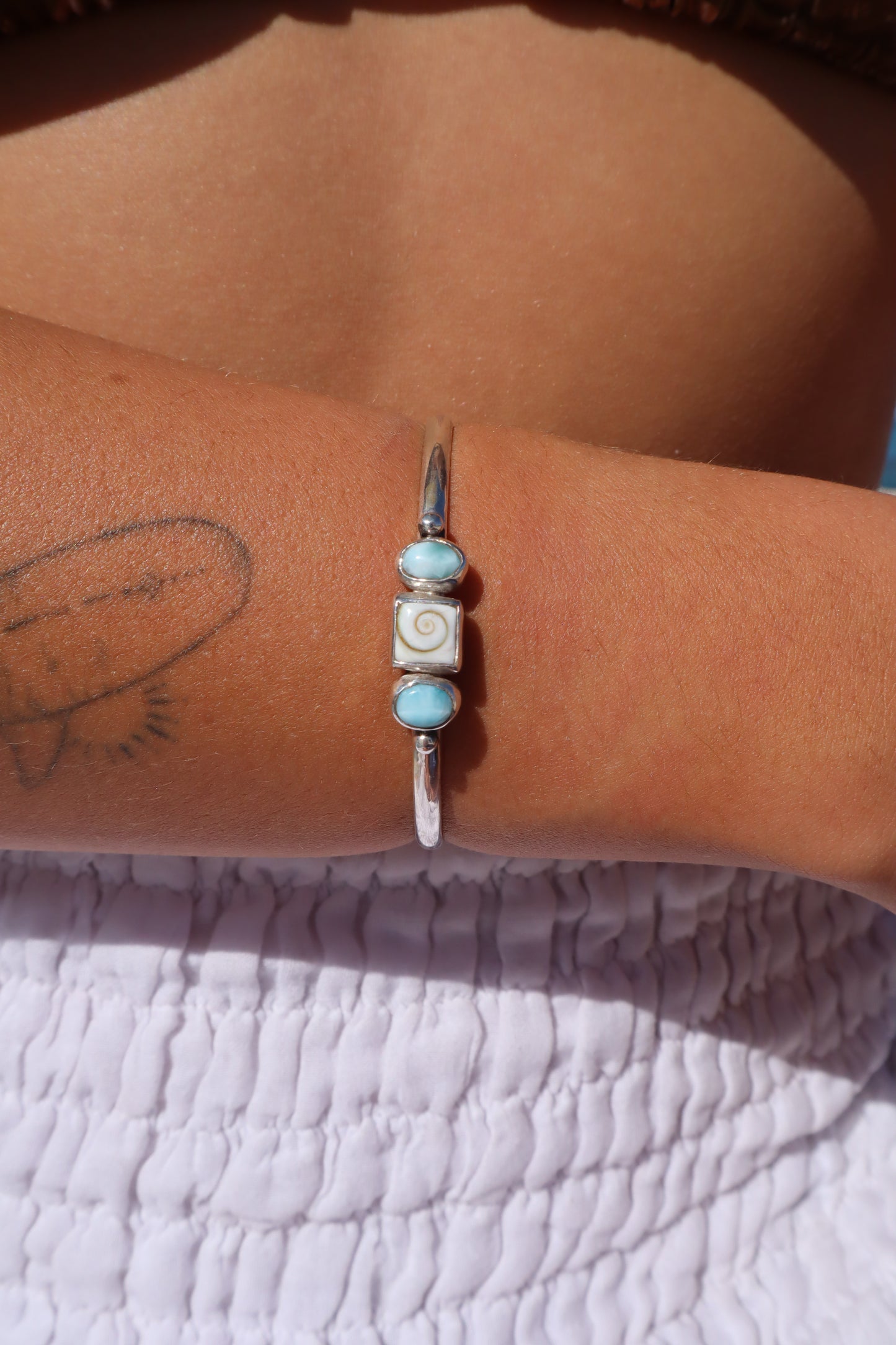 Larimar Reef Cuff