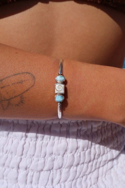 Larimar Reef Cuff