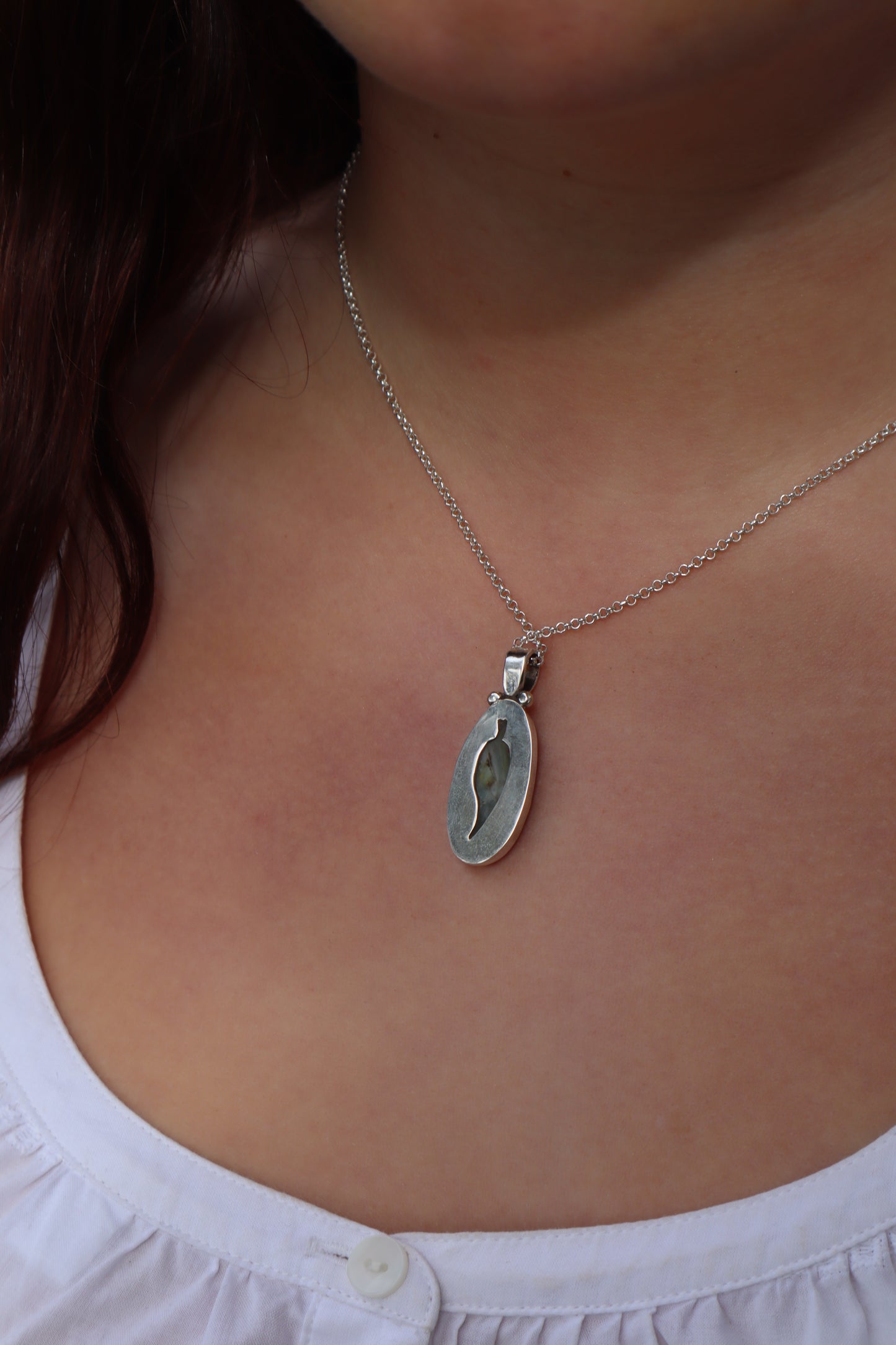 Peruvian Opal Pendant