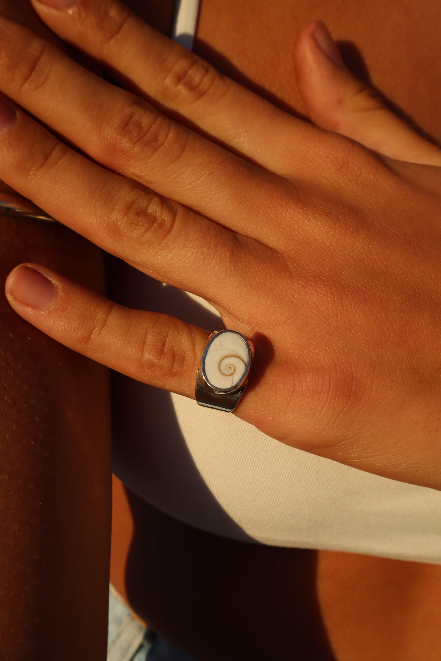 Operculum Signet Ring SIZE K - 5 1/4