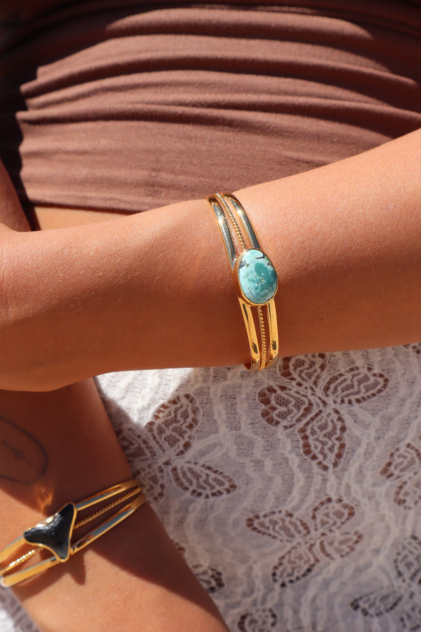 Turquoise Tidal Cuff