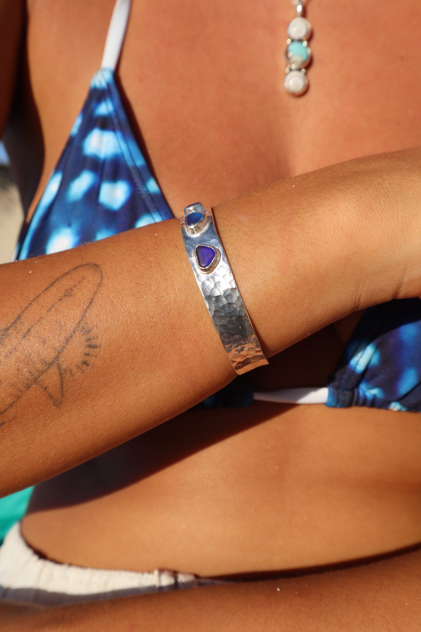 Triple Seaglass Marella Cuff