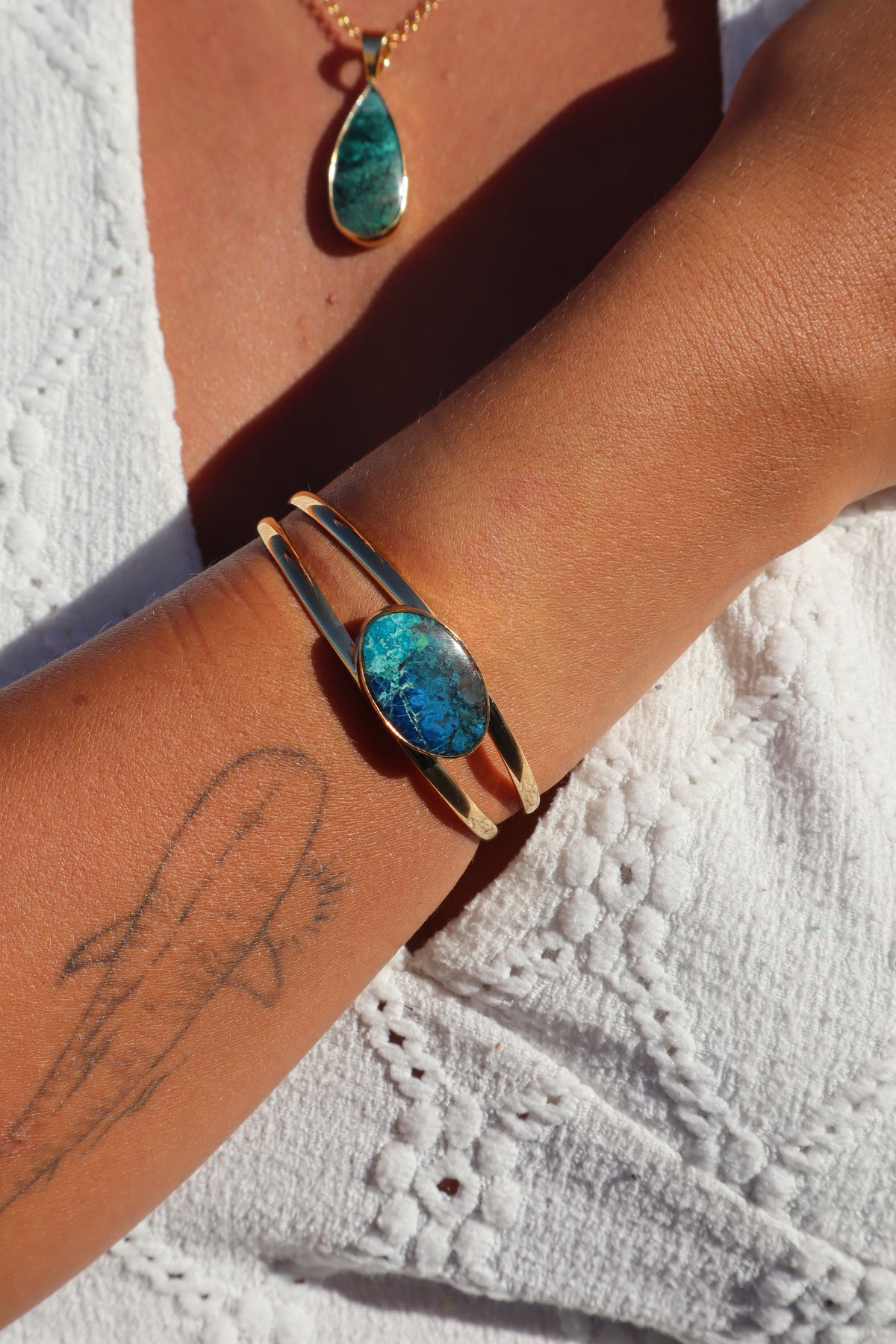 Shattuckite Tidal Cuff