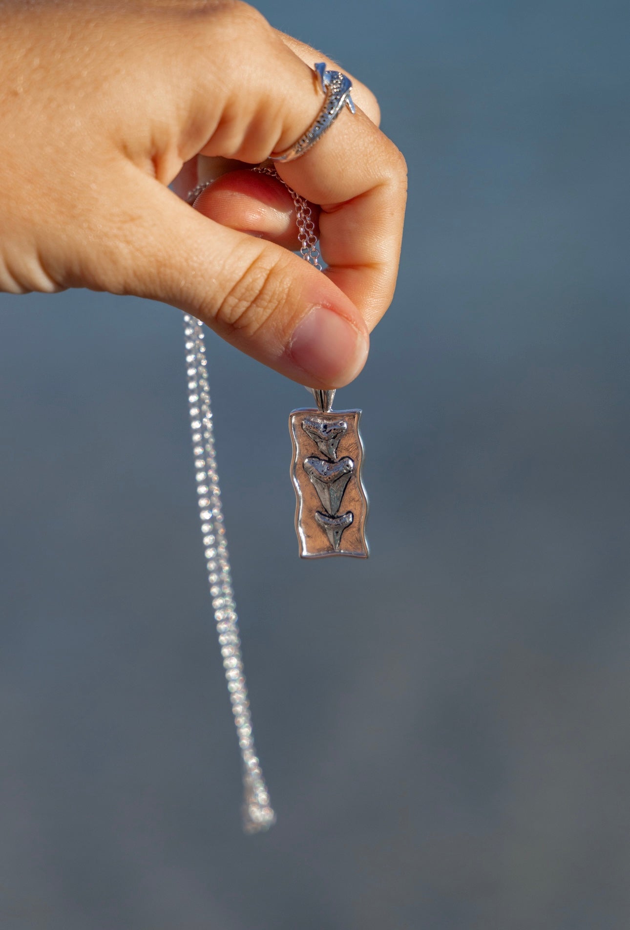 Shark Stack Pendant