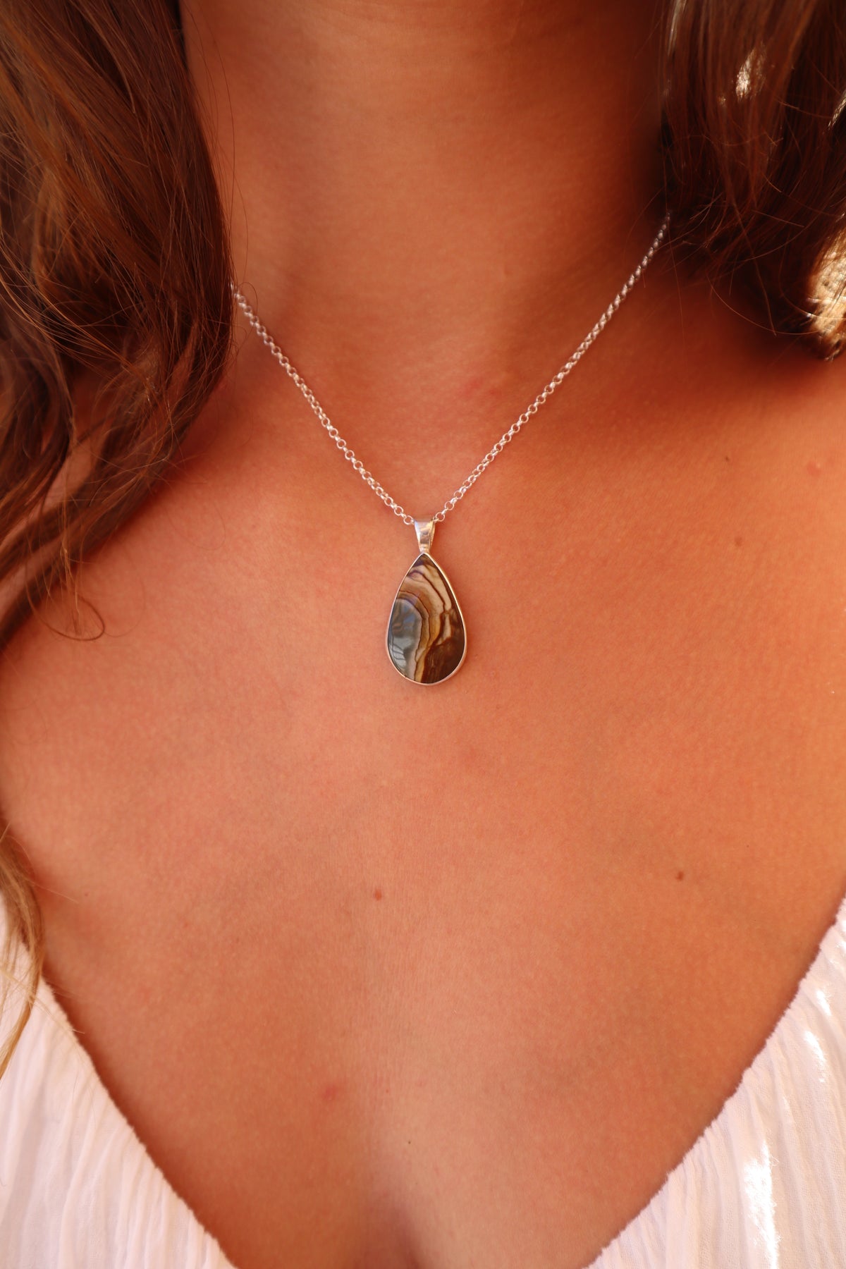 Polychrome Jasper Pendant