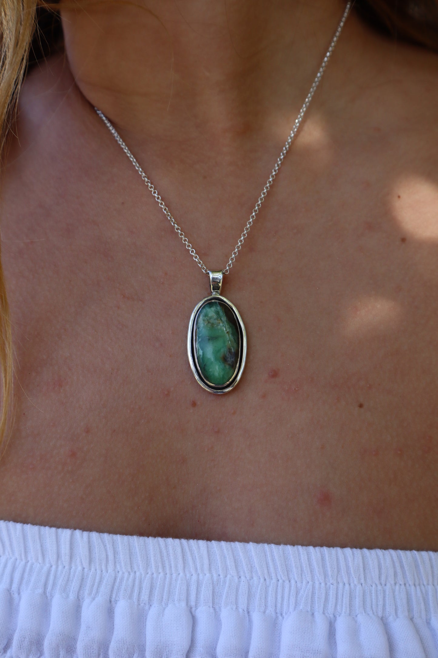 Peruvian Opal Pendant