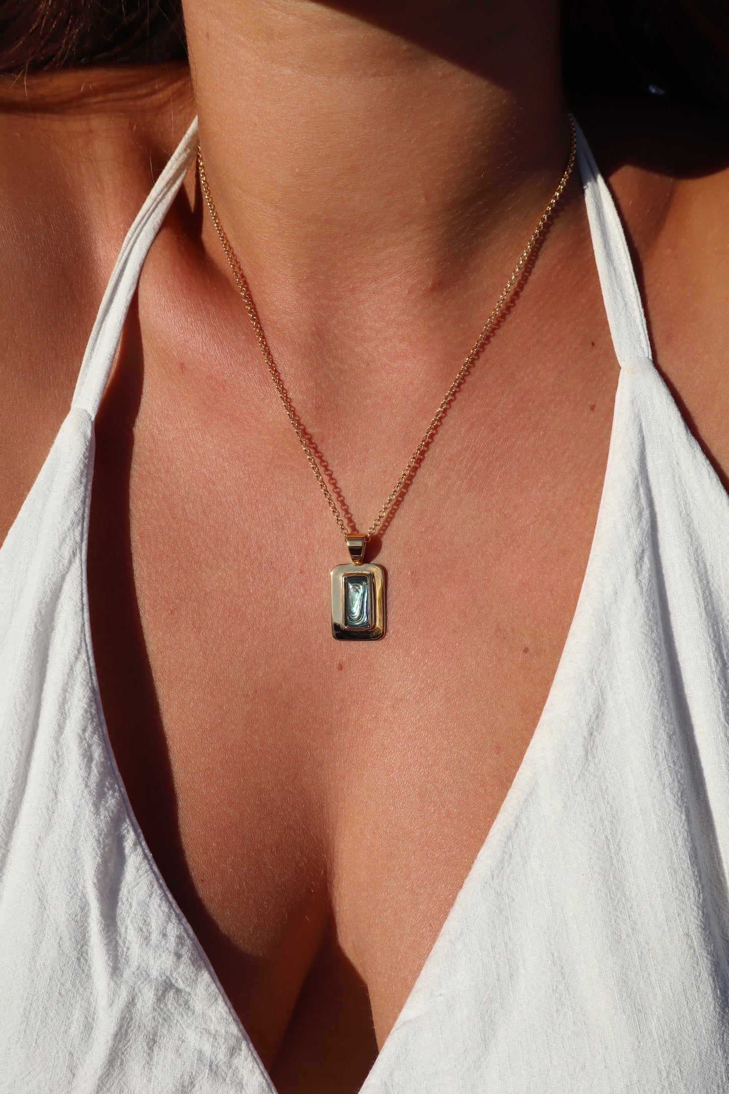 Abalone Frame Pendant