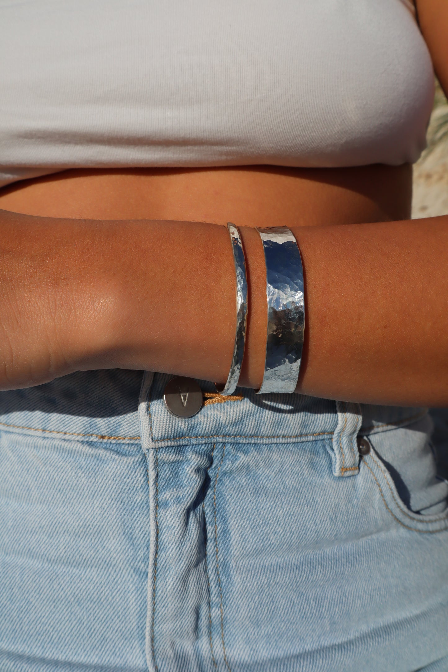 Silver Stacker Cuff