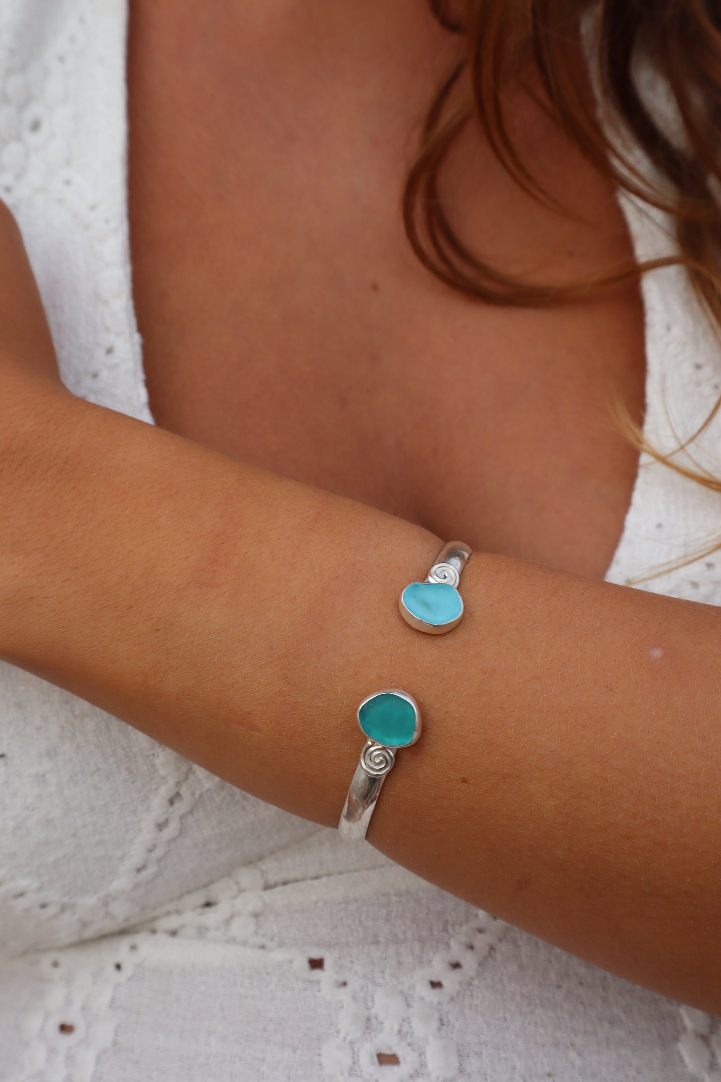 Seaglass Split Cuff