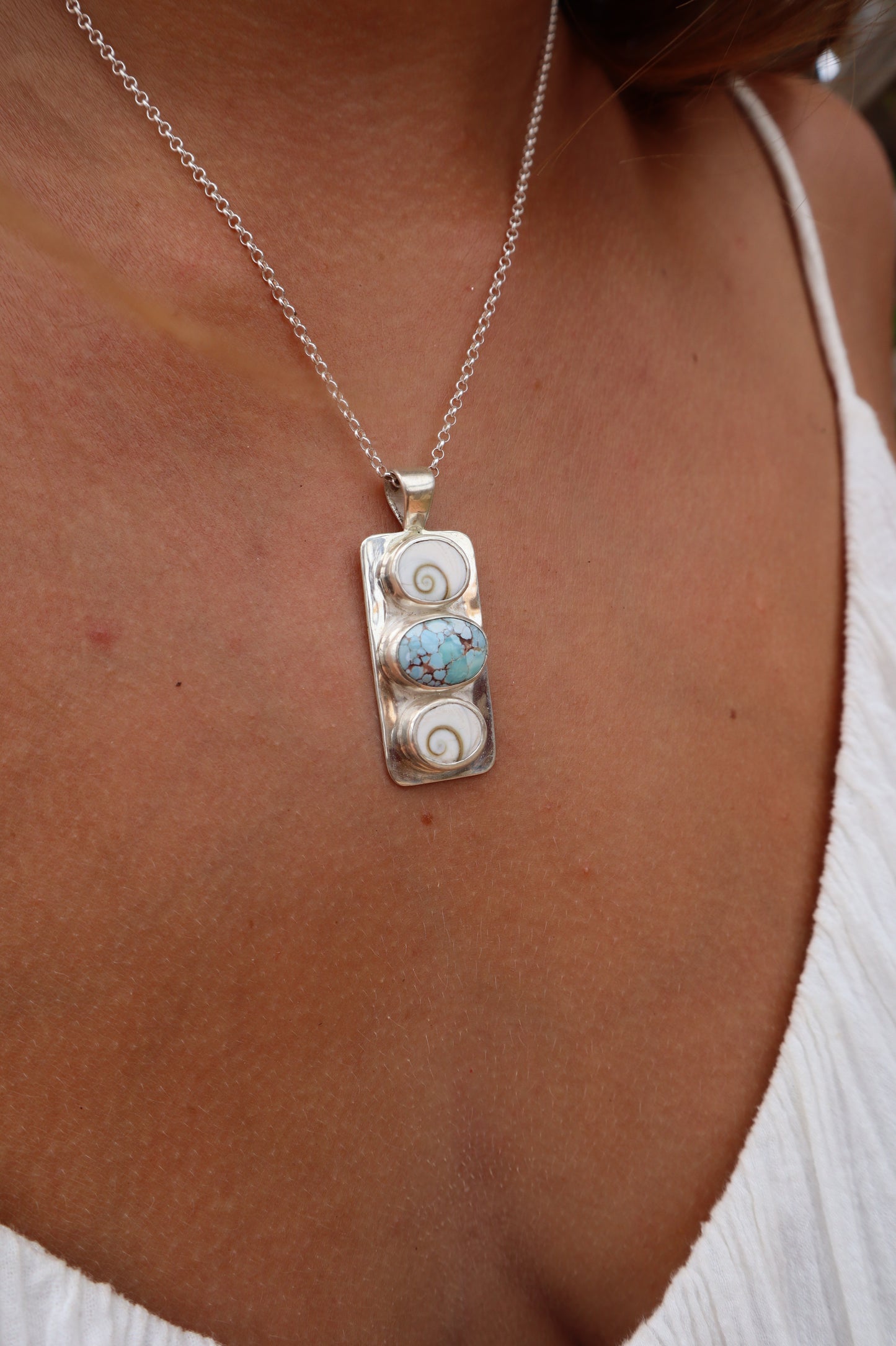 Turquoise Sea Stack Pendant
