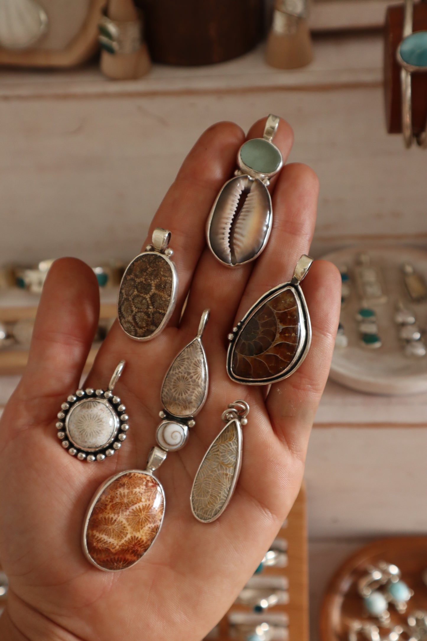 Ammonite Pendant
