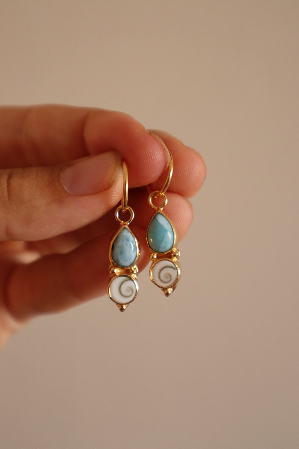 Larimar x Operculum Hoops