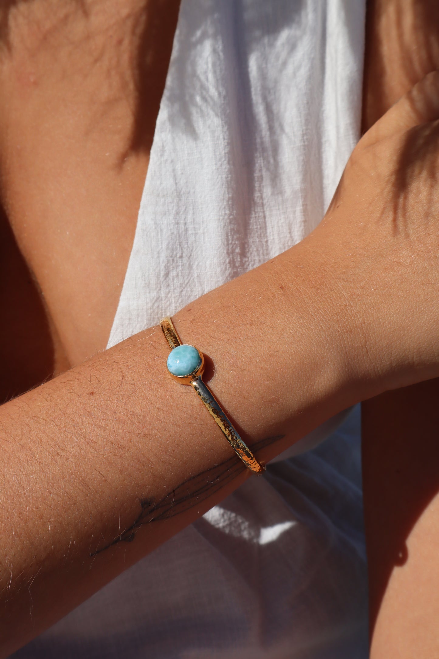 Larimar Wanderer Cuff
