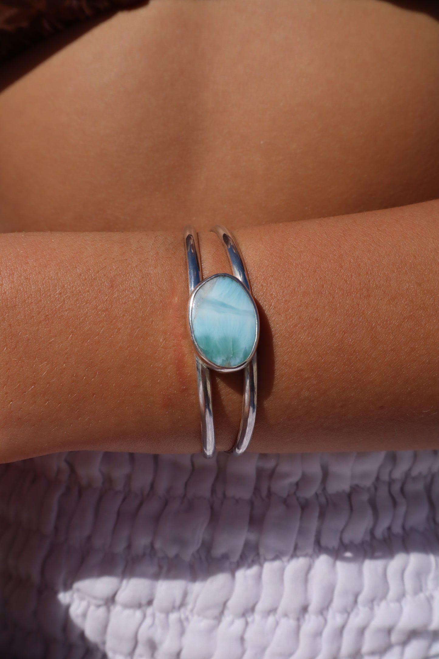 Larimar Tidal Cuff