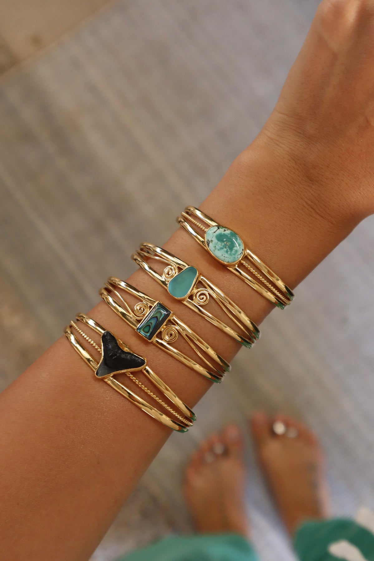Shark Tooth Tidal Cuff