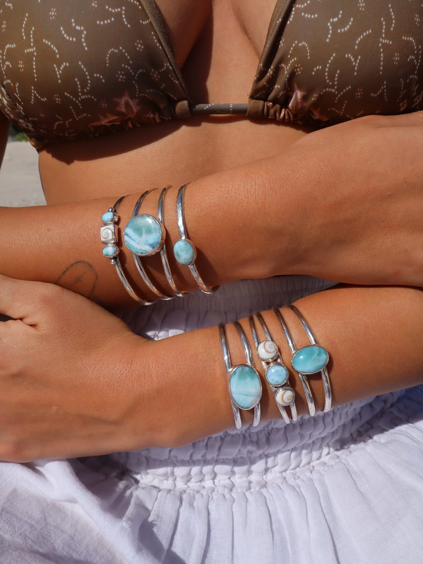 Larimar Tidal Cuff