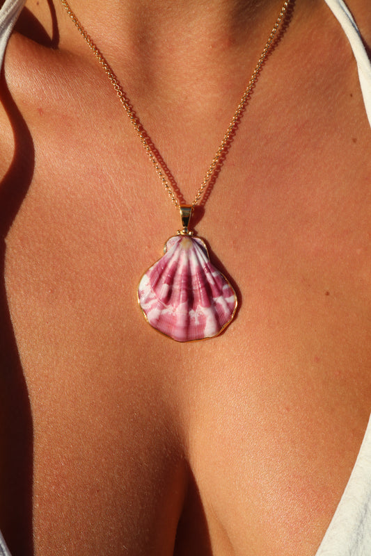 Blush Sea Fan Pendant