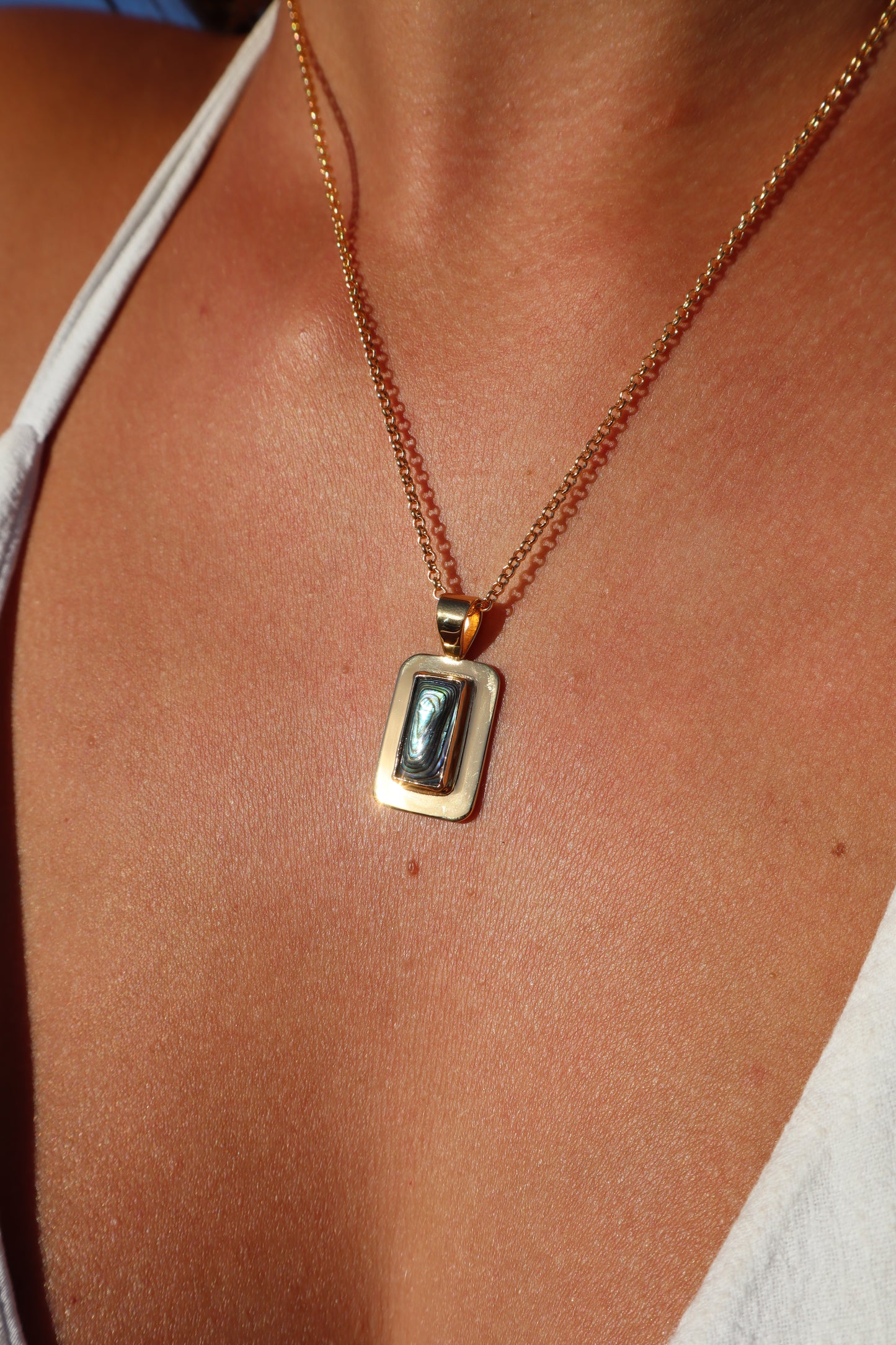 Abalone Frame Pendant