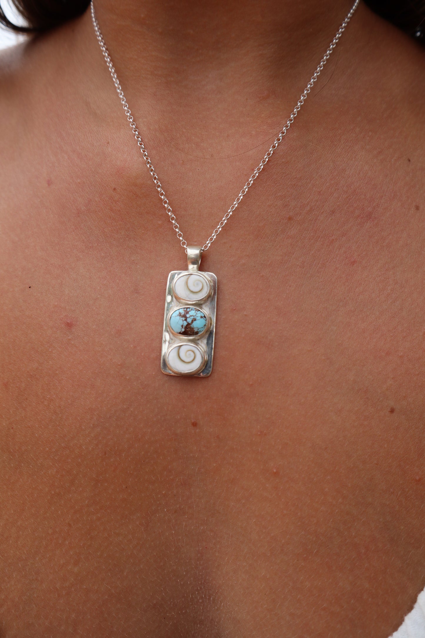 Turquoise Sea Stack Pendant