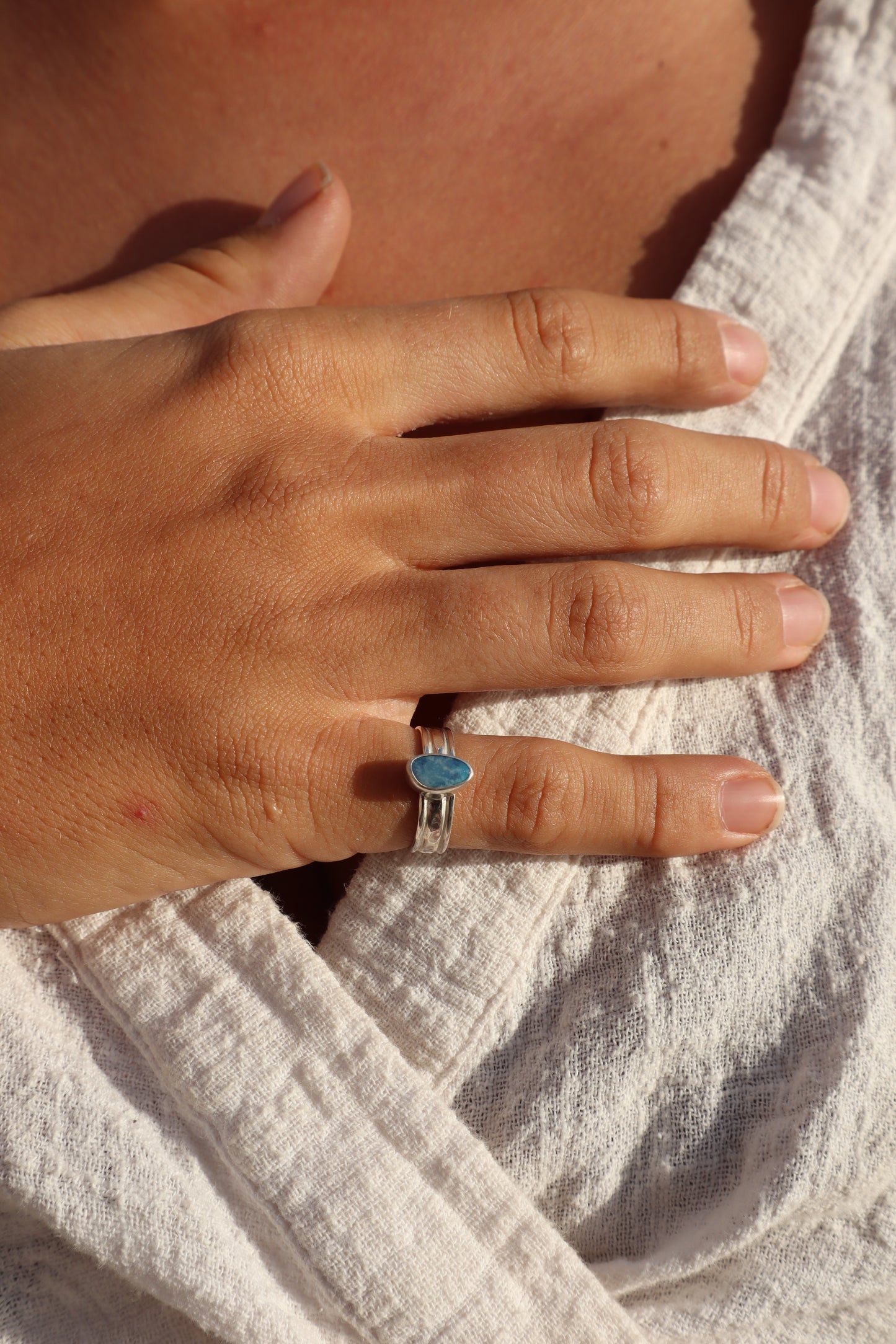 Opal Ring SIZE K - 5 1/4