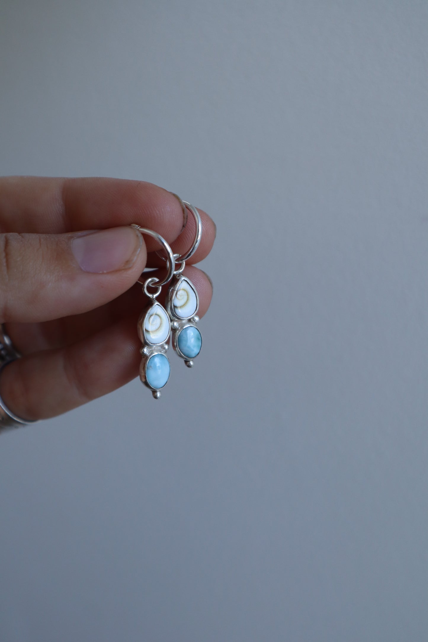 Larimar x Operculum Hoops