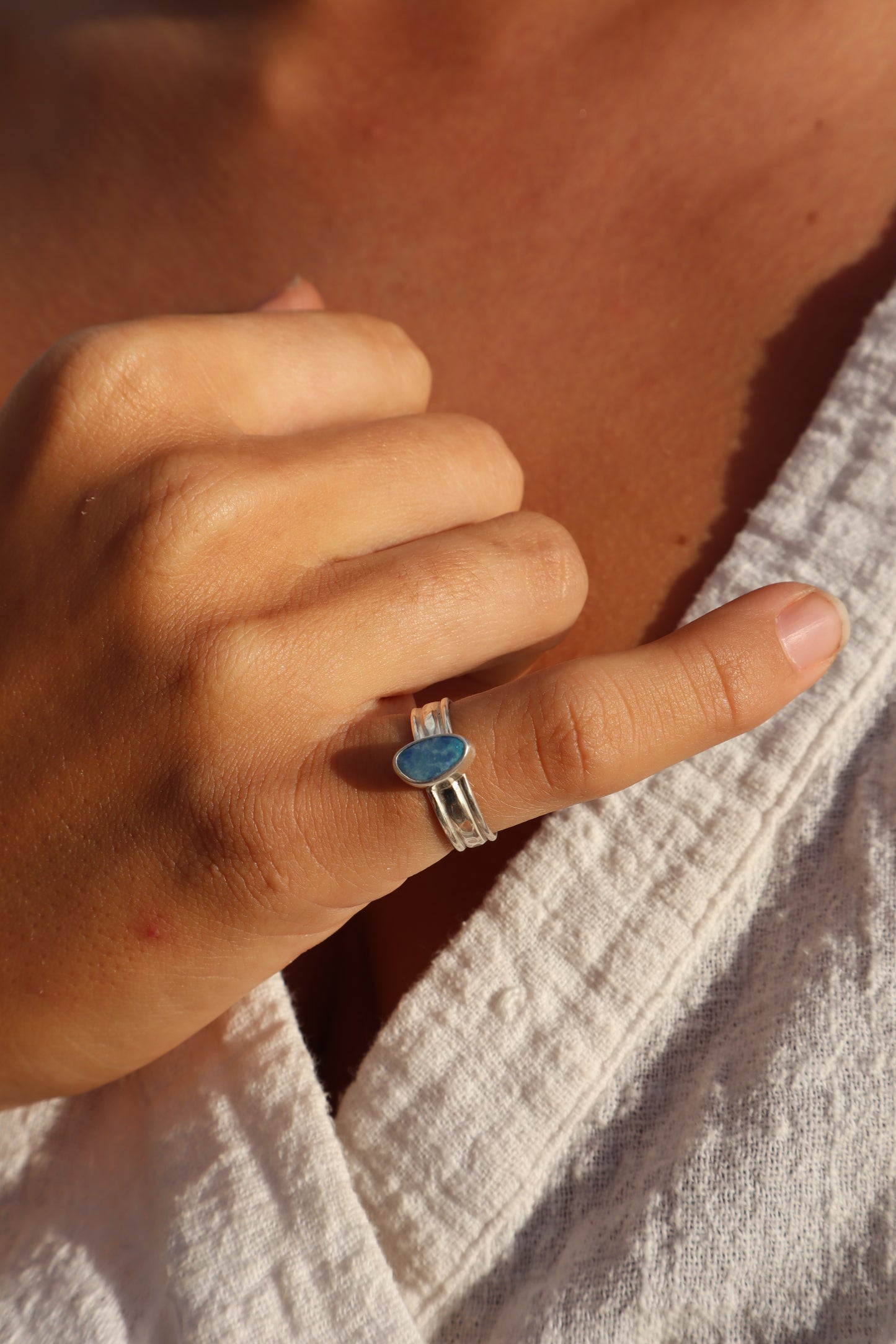 Opal Ring SIZE K - 5 1/4