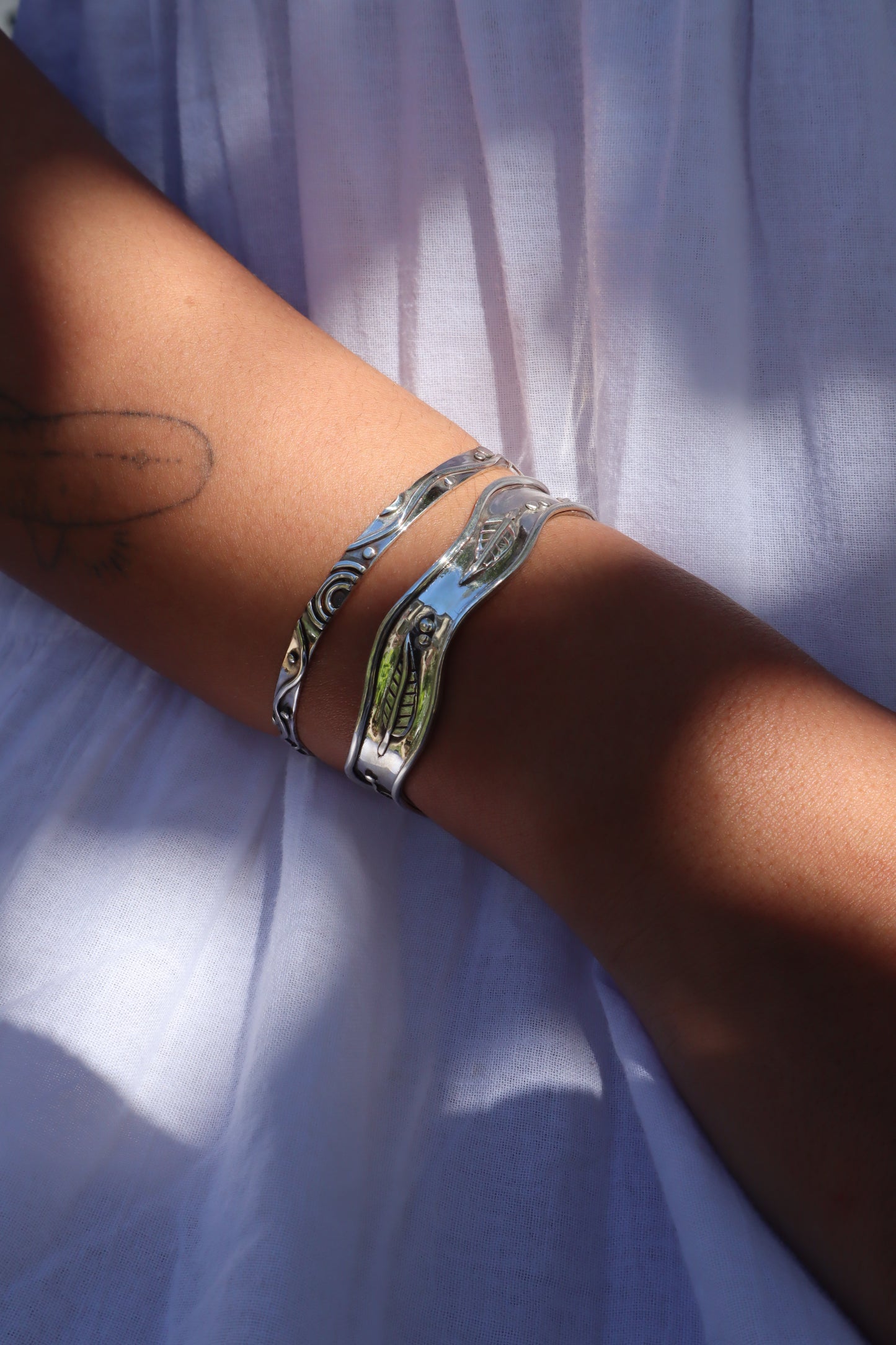 Wavy Leaf Cuff