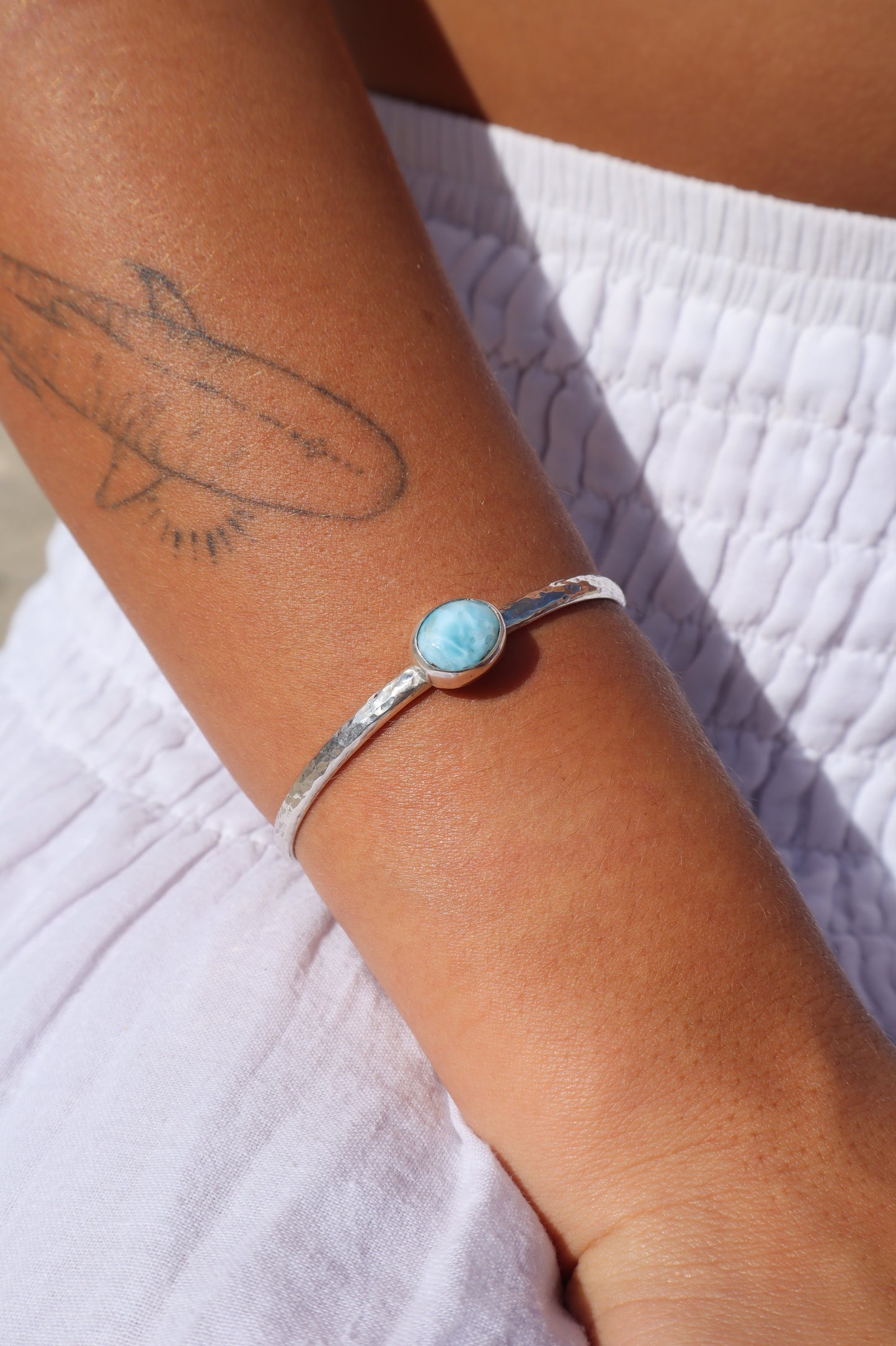 Larimar Wanderer Cuff