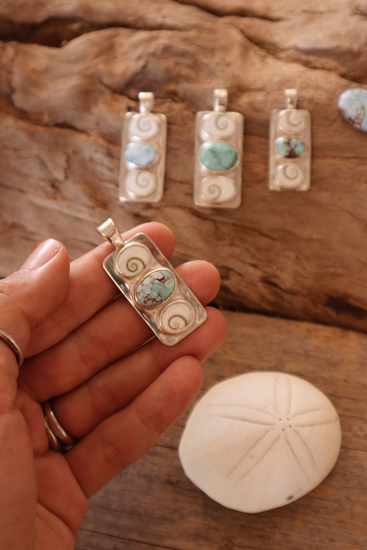 Turquoise Sea Stack Pendant