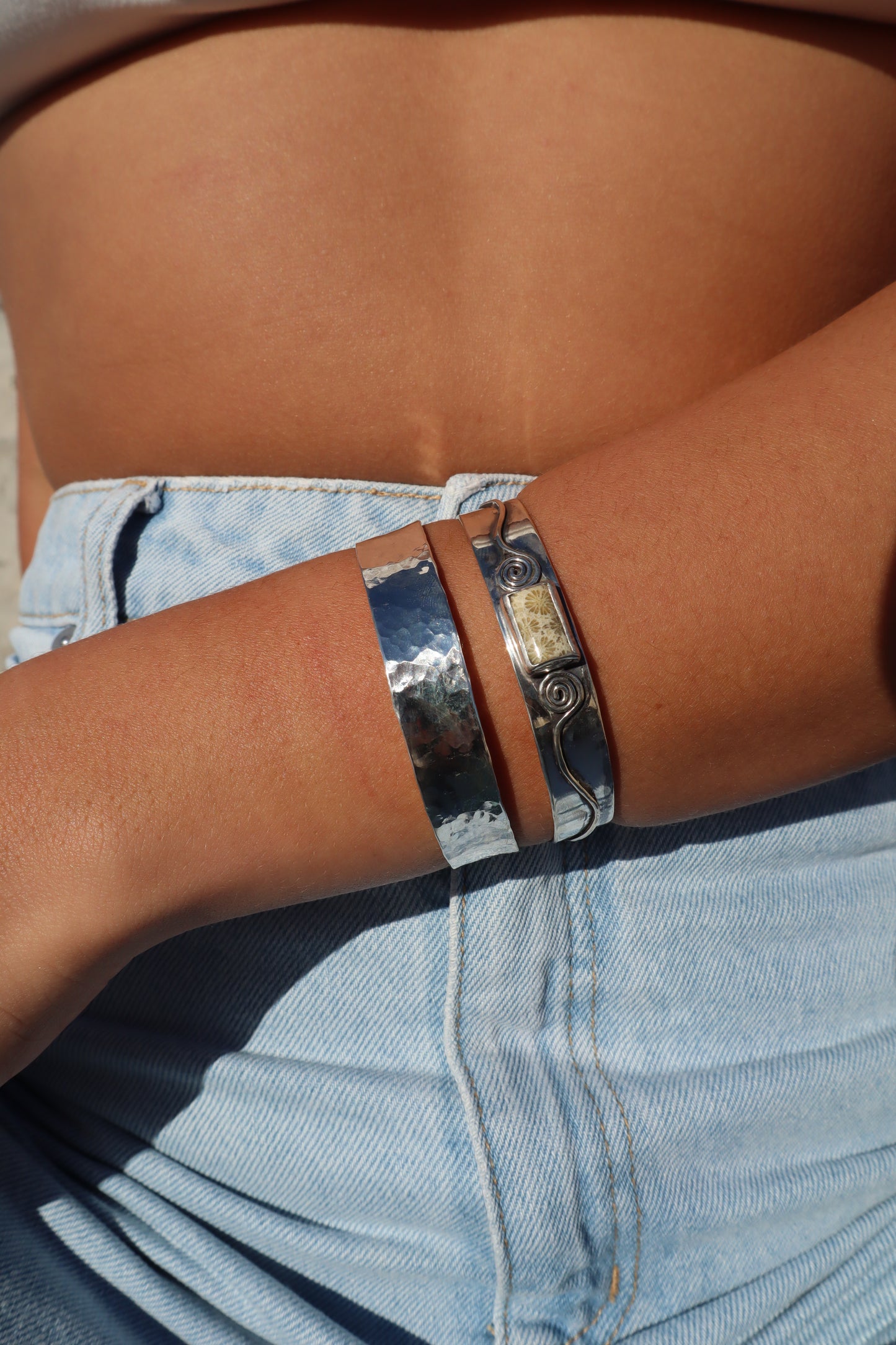 Silver Stacker Cuff