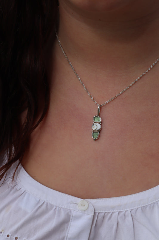 Green Sea Charm Pendant