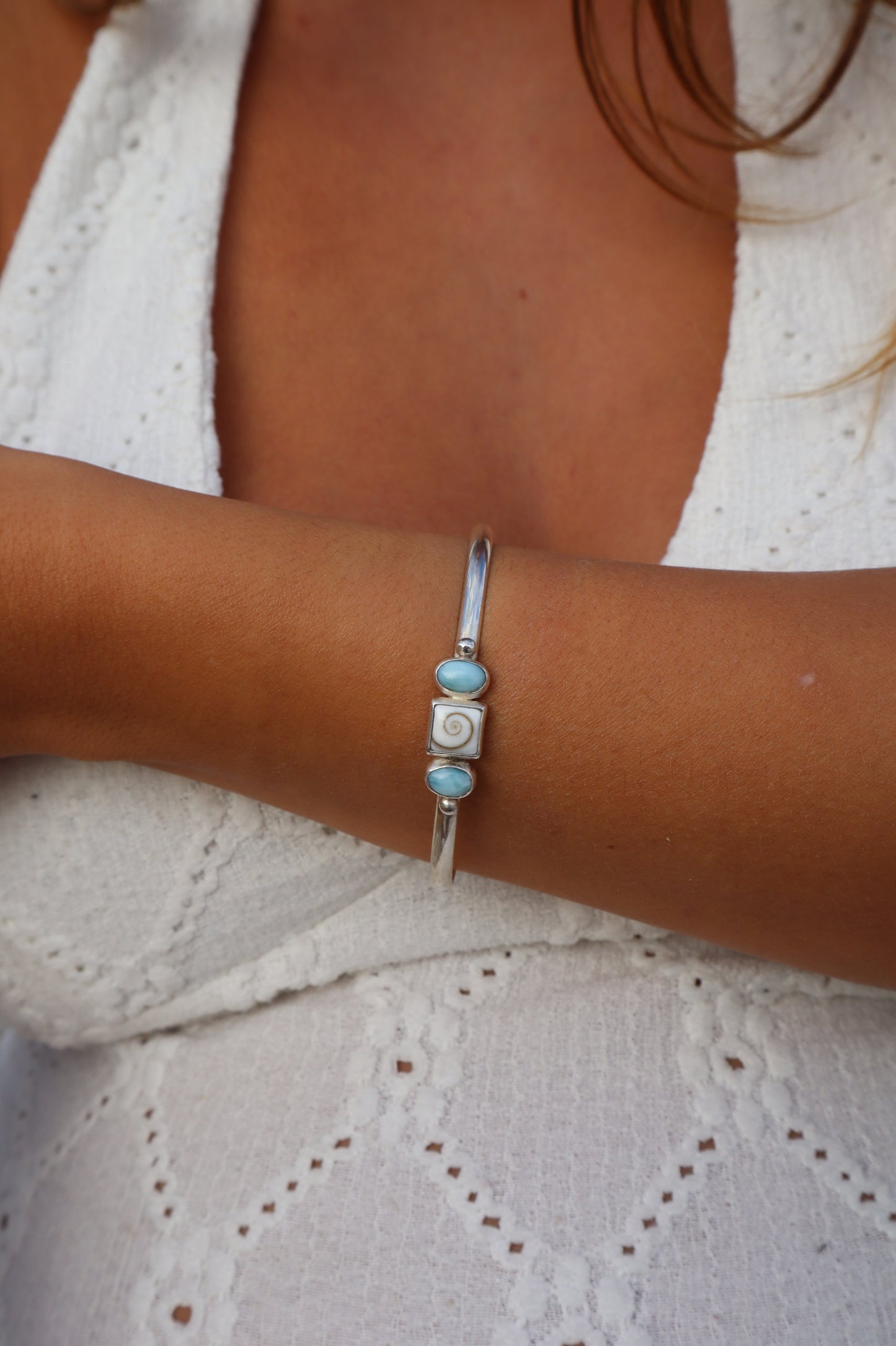 Larimar Reef Cuff