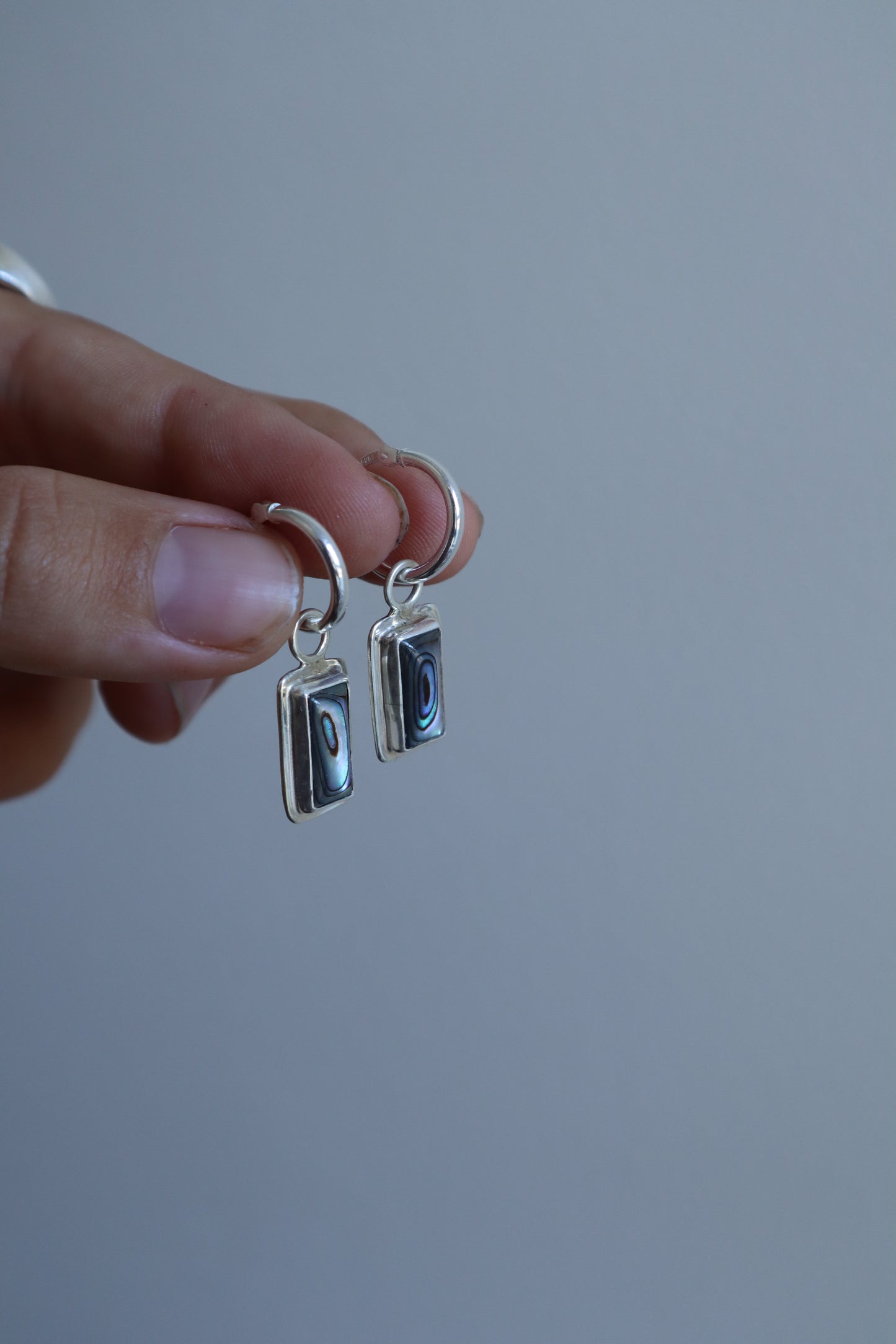 Abalone frame Hoops