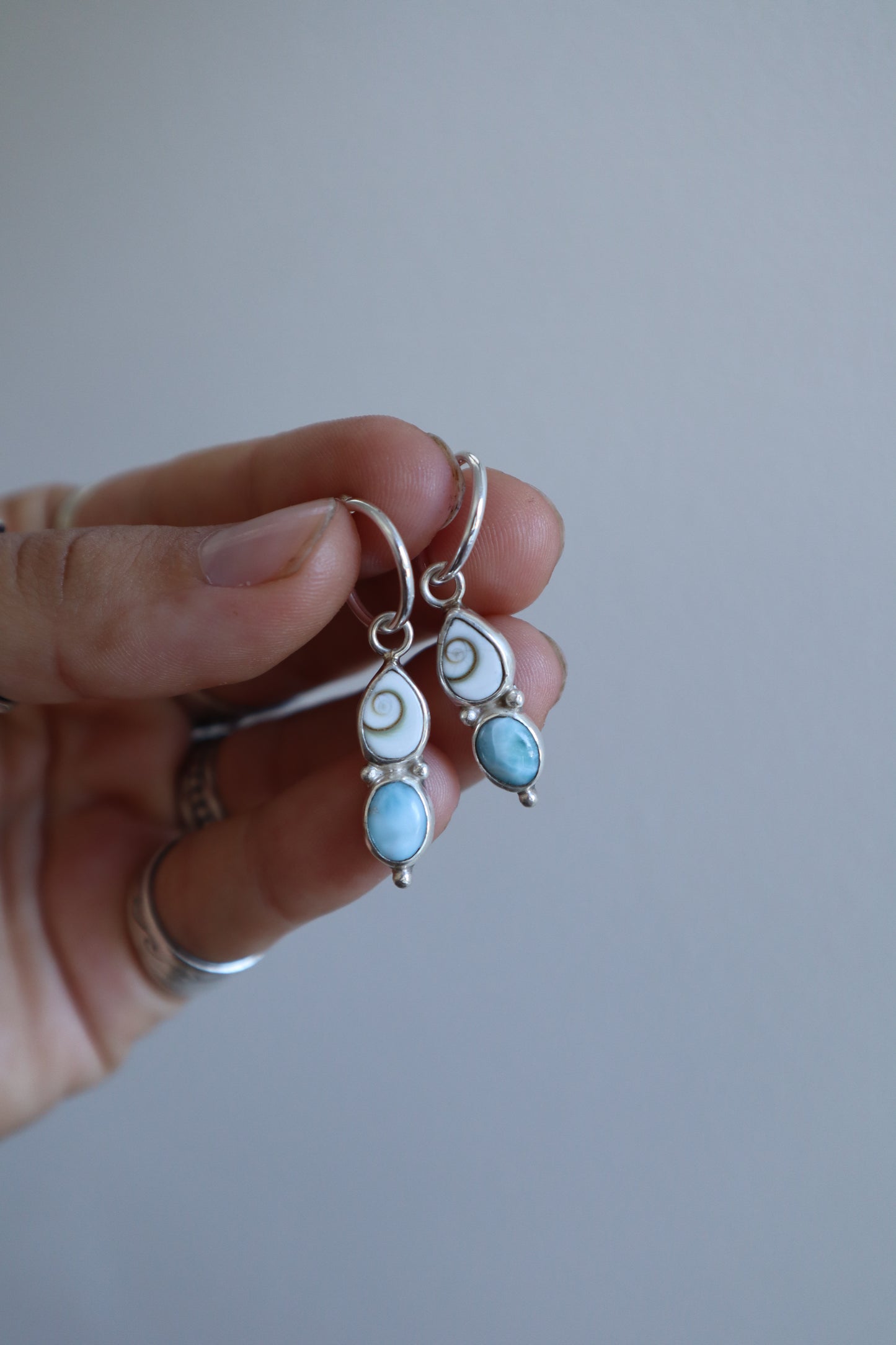 Larimar x Operculum Hoops