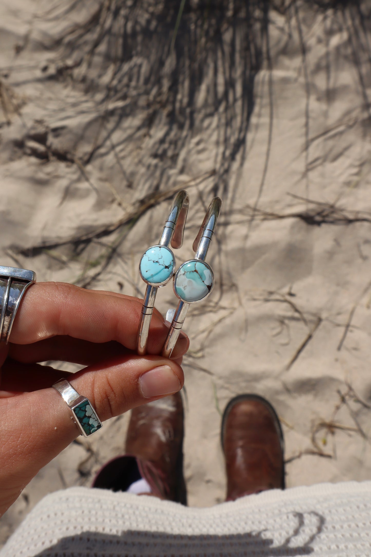 Gobi Desert Turquoise Wanderer Cuff