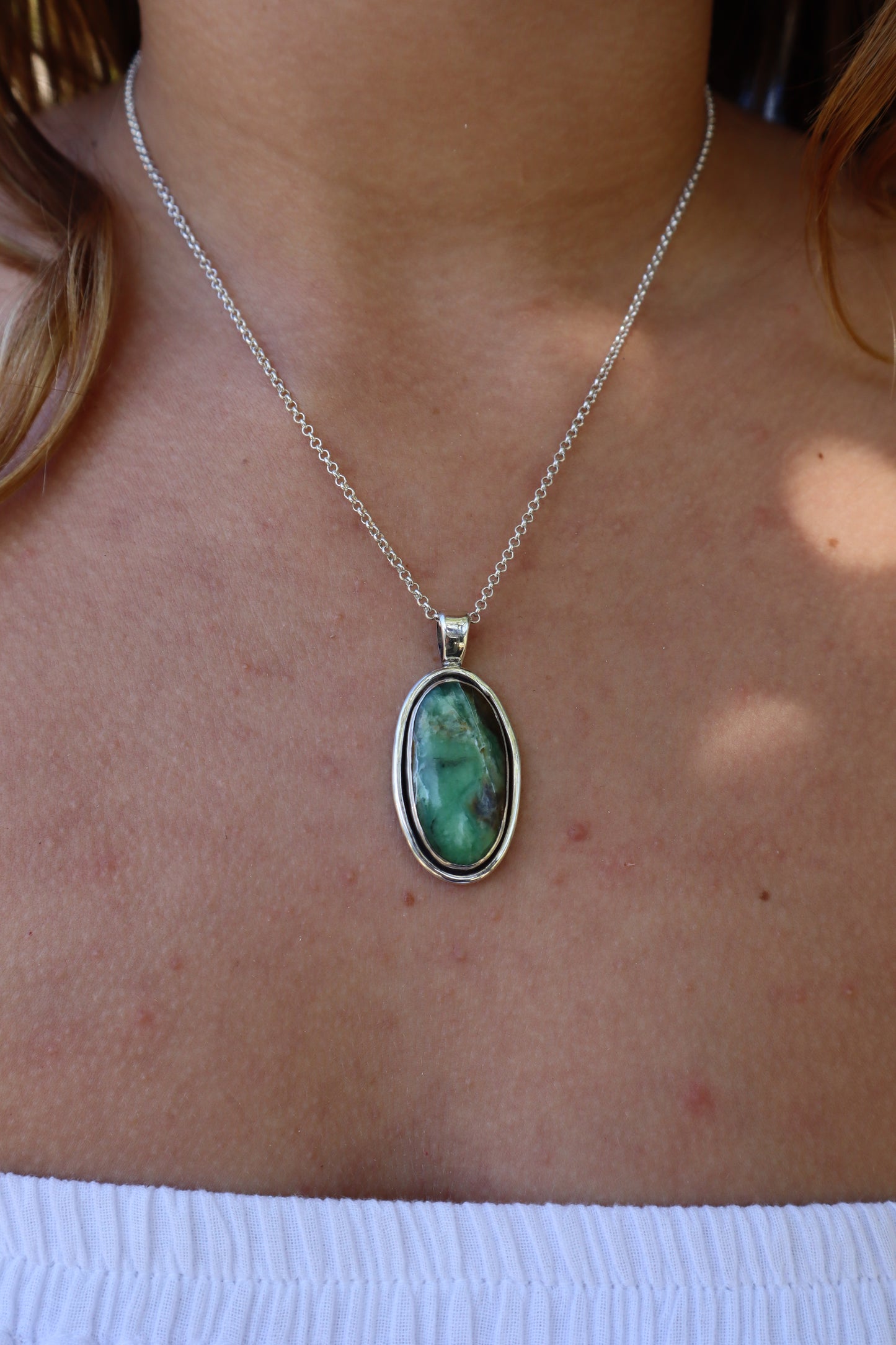 Peruvian Opal Pendant