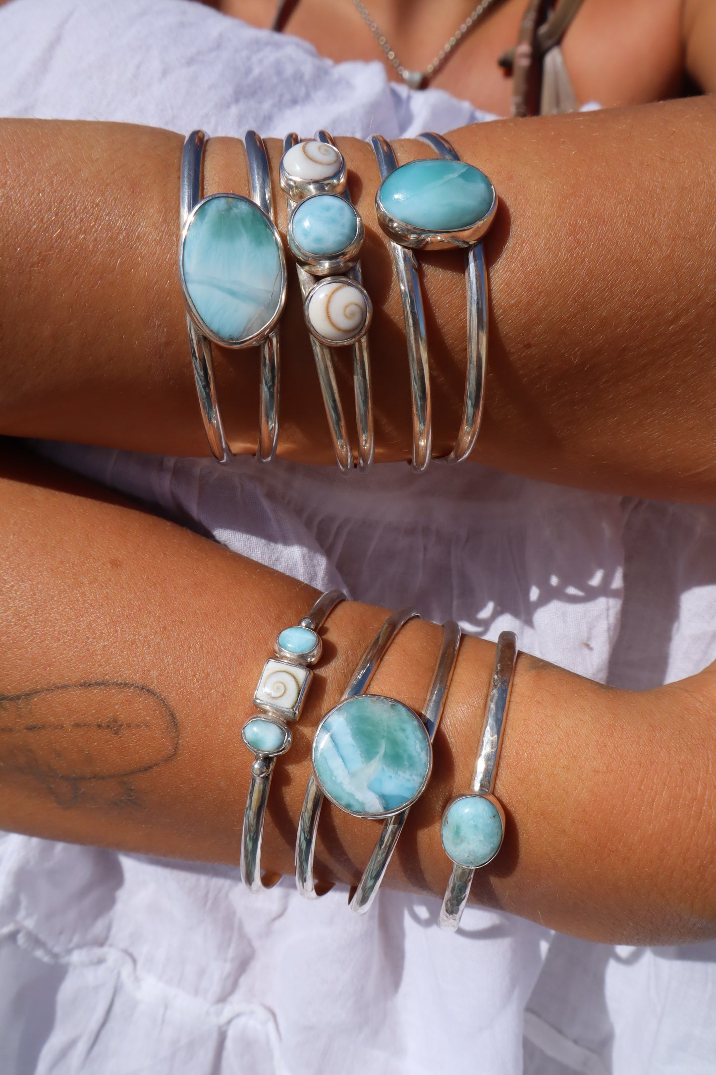 Larimar Tidal Cuff