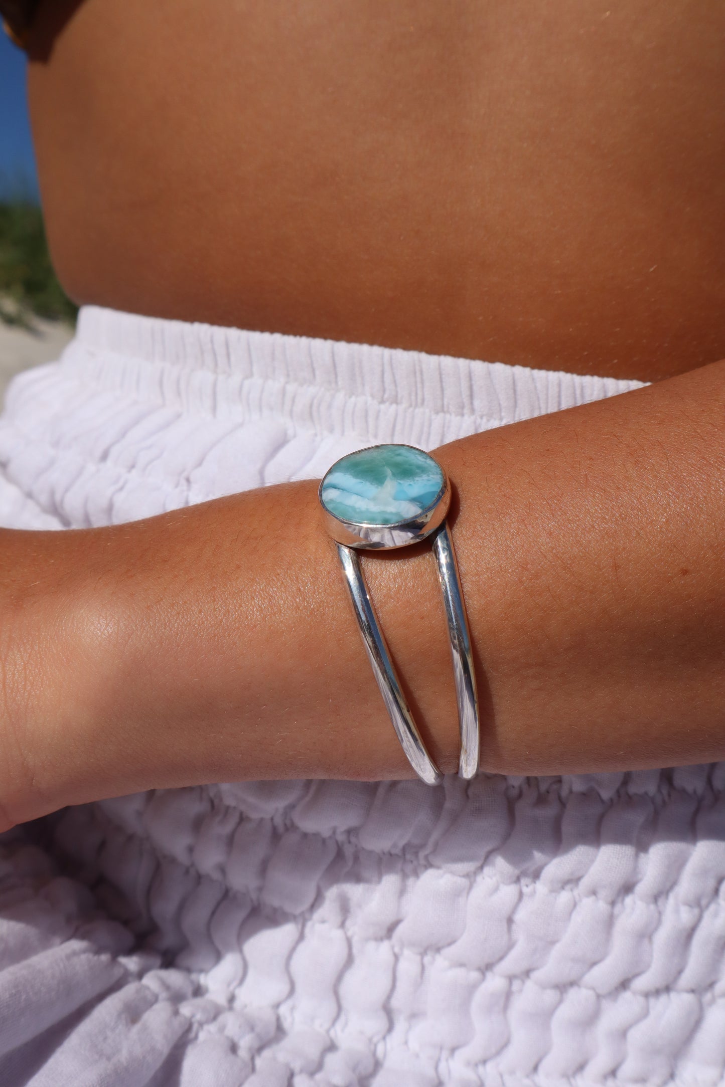 Larimar Tidal Cuff