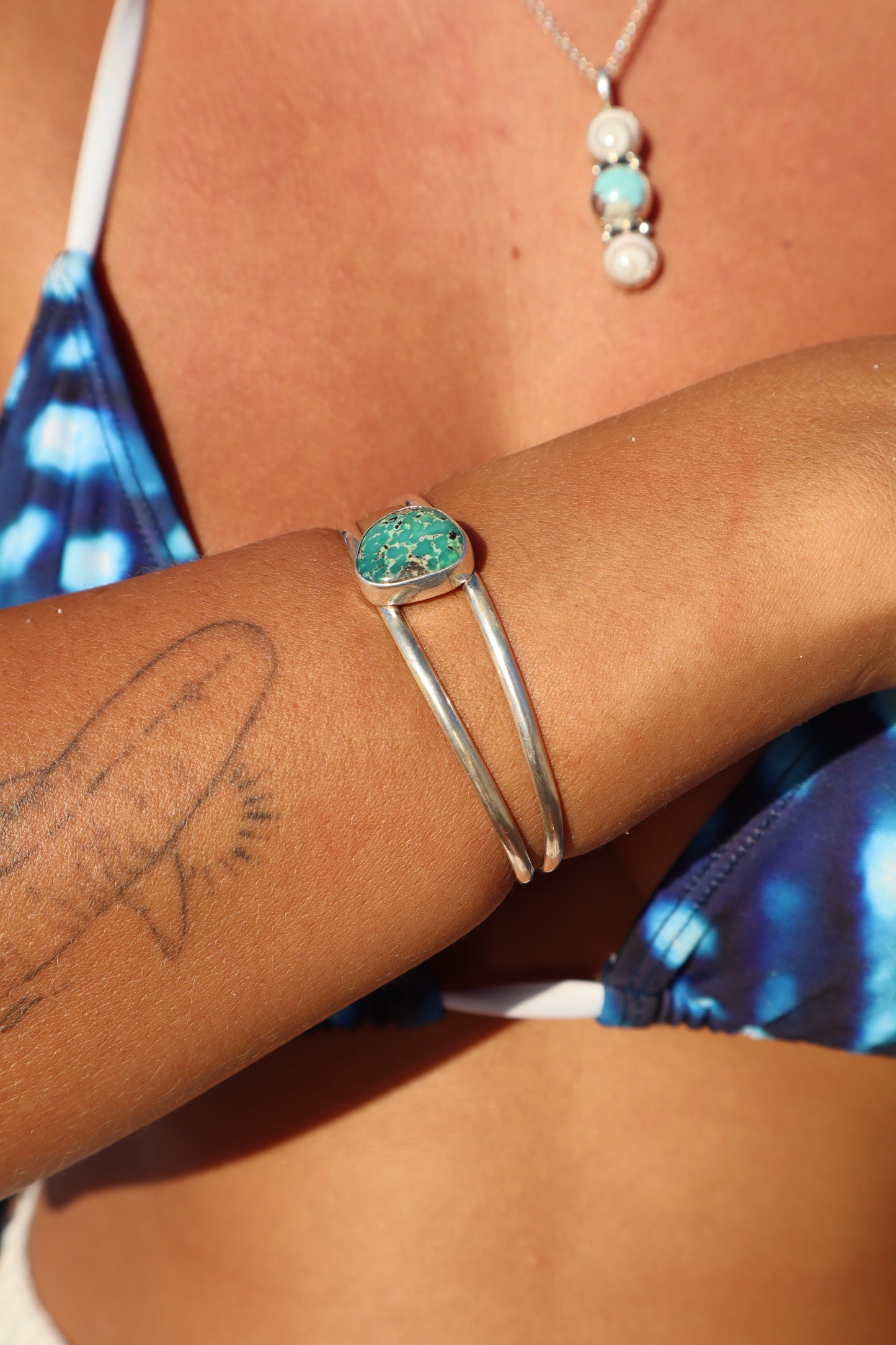 Turquoise Tidal Cuff