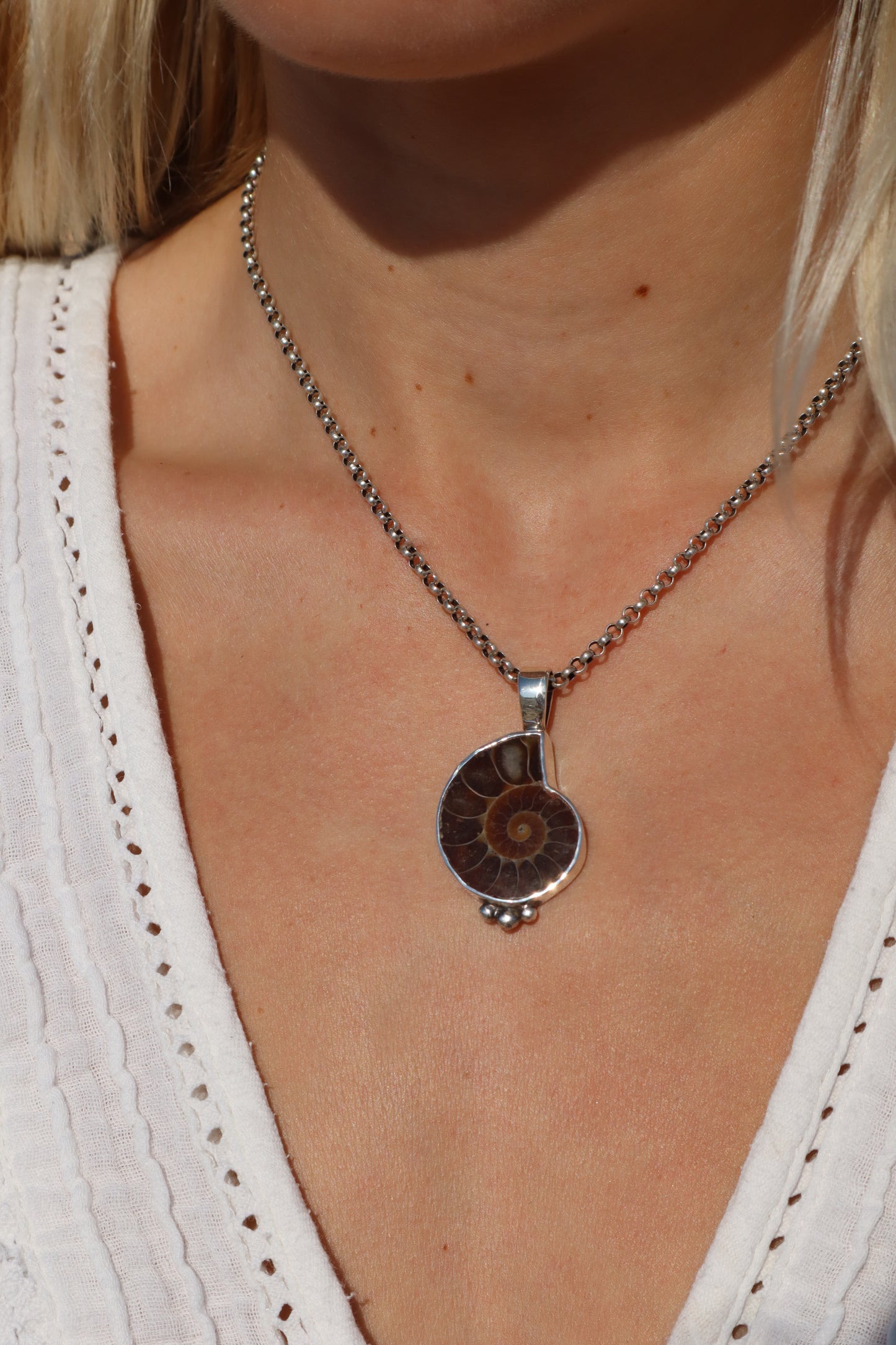 Ammonite Pendant