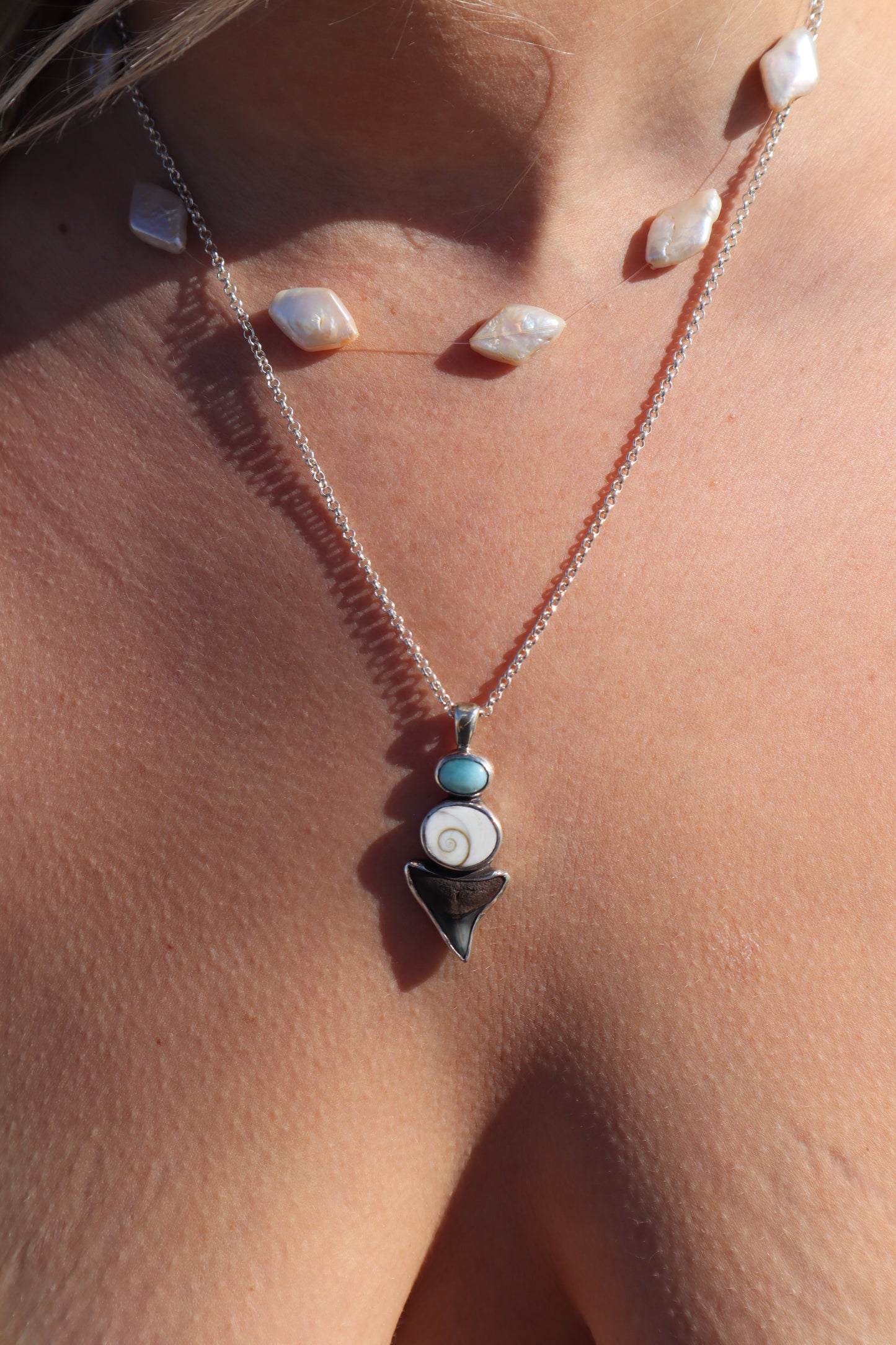 Shark Tooth Treasures Pendant